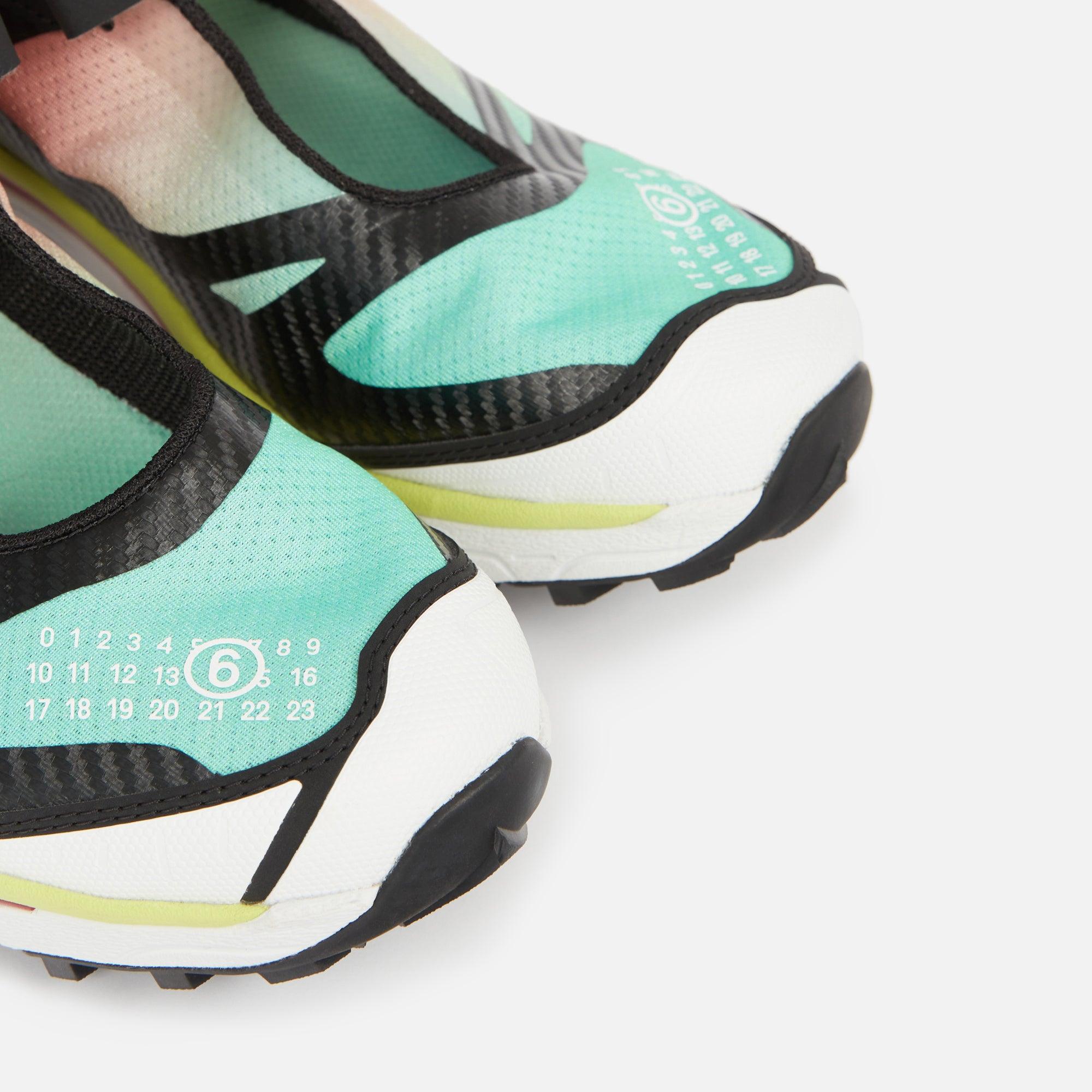 MM6 Maison Margiela x Salomon XT-MARY J - Ginger / Electric Green / Knockout Pink Male Product Image