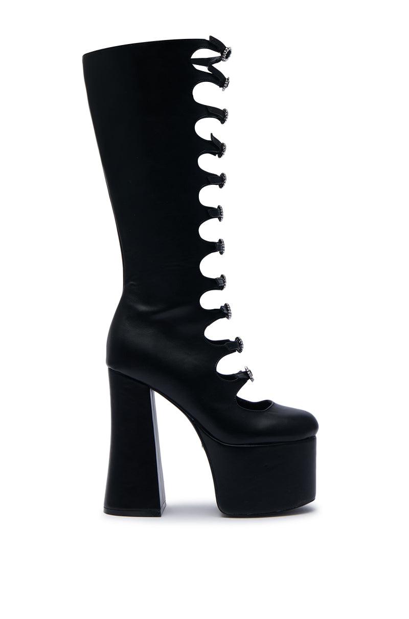 AZALEA WANG TOMLIN BLACK BOOT Product Image