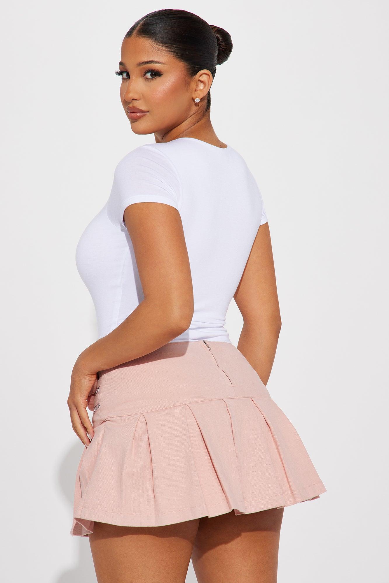 Samara Double Layered Bodysuit - White Product Image