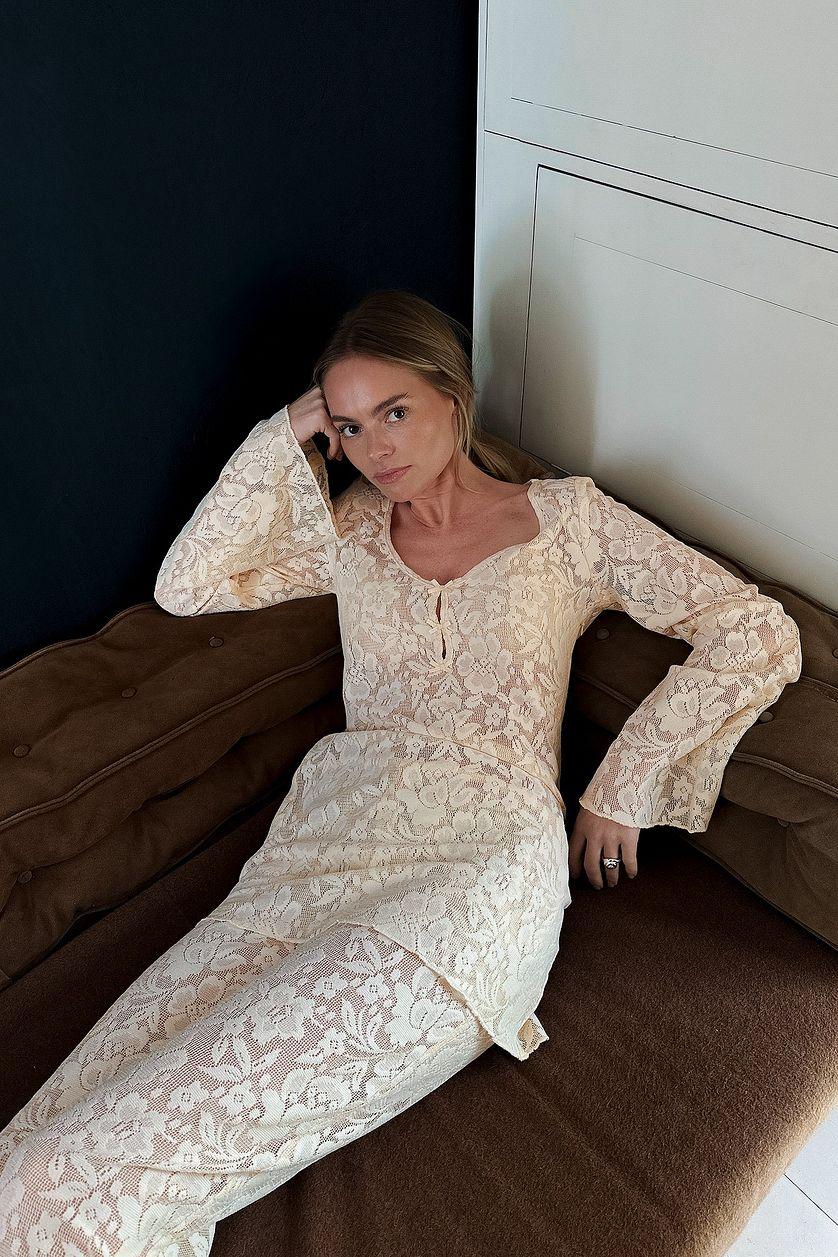 Lace Mini Dress Product Image