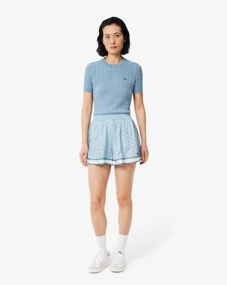 Fluid Monogram Print Shorts Product Image