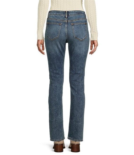 Vigoss Marley Mid Rise Skinny Fit Straight Leg Jeans Product Image