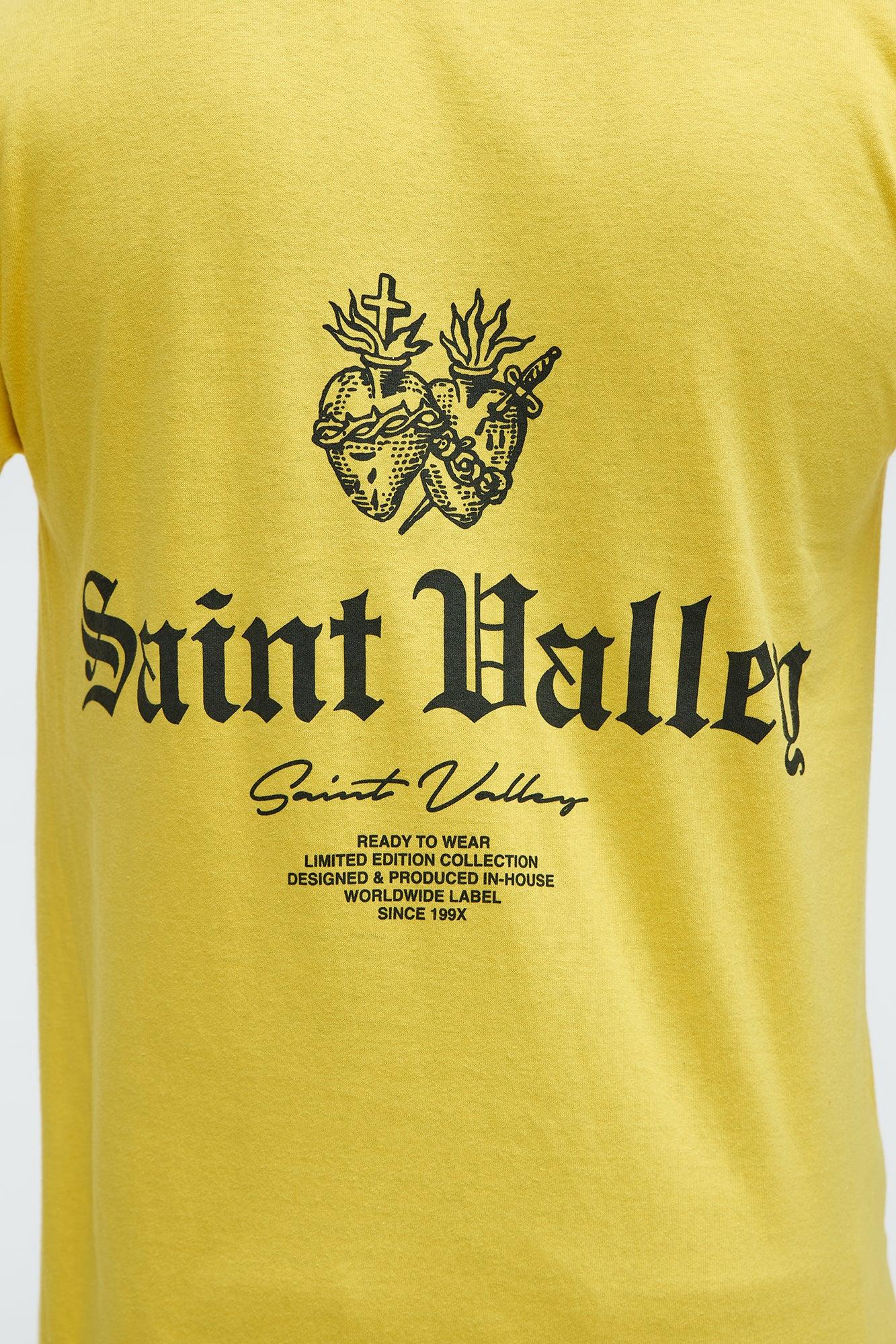 Saint Valley Official Short Sleeve Tee - Yellow Product Image