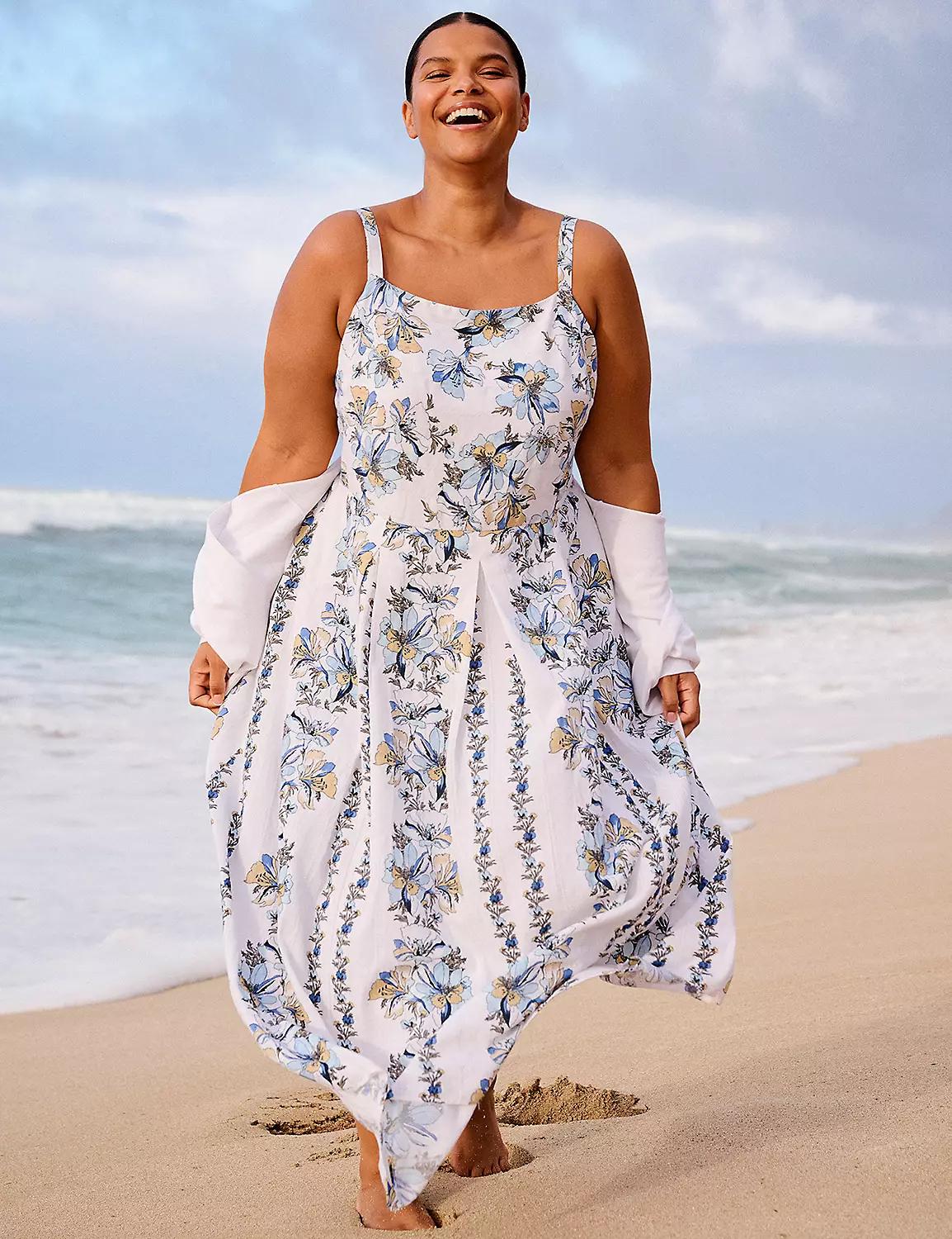 Sleeveless Smocked-Back Maxi Dress Product Image