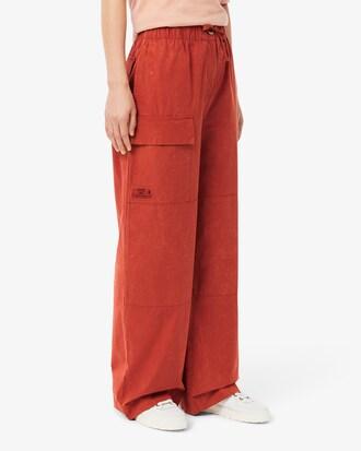 Oversized Cotton Canvas Pants Product Image