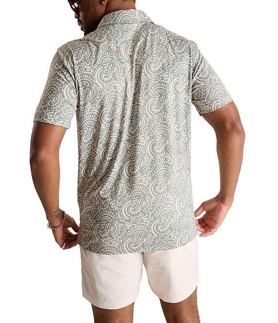Chubbies Mosaic Short Sleeve Performance Polo Shirt Product Image