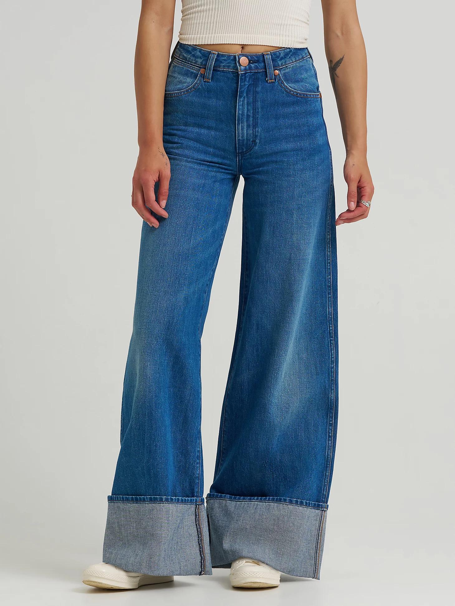 Women's Cuffed Trouser Jean | Women's JEANS | Wrangler® Product Image