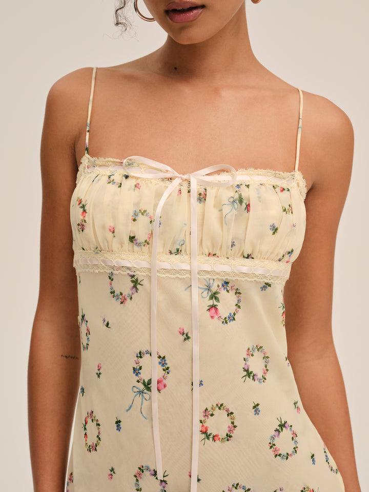 Midsummer Maxi Dress — Yellow Product Image