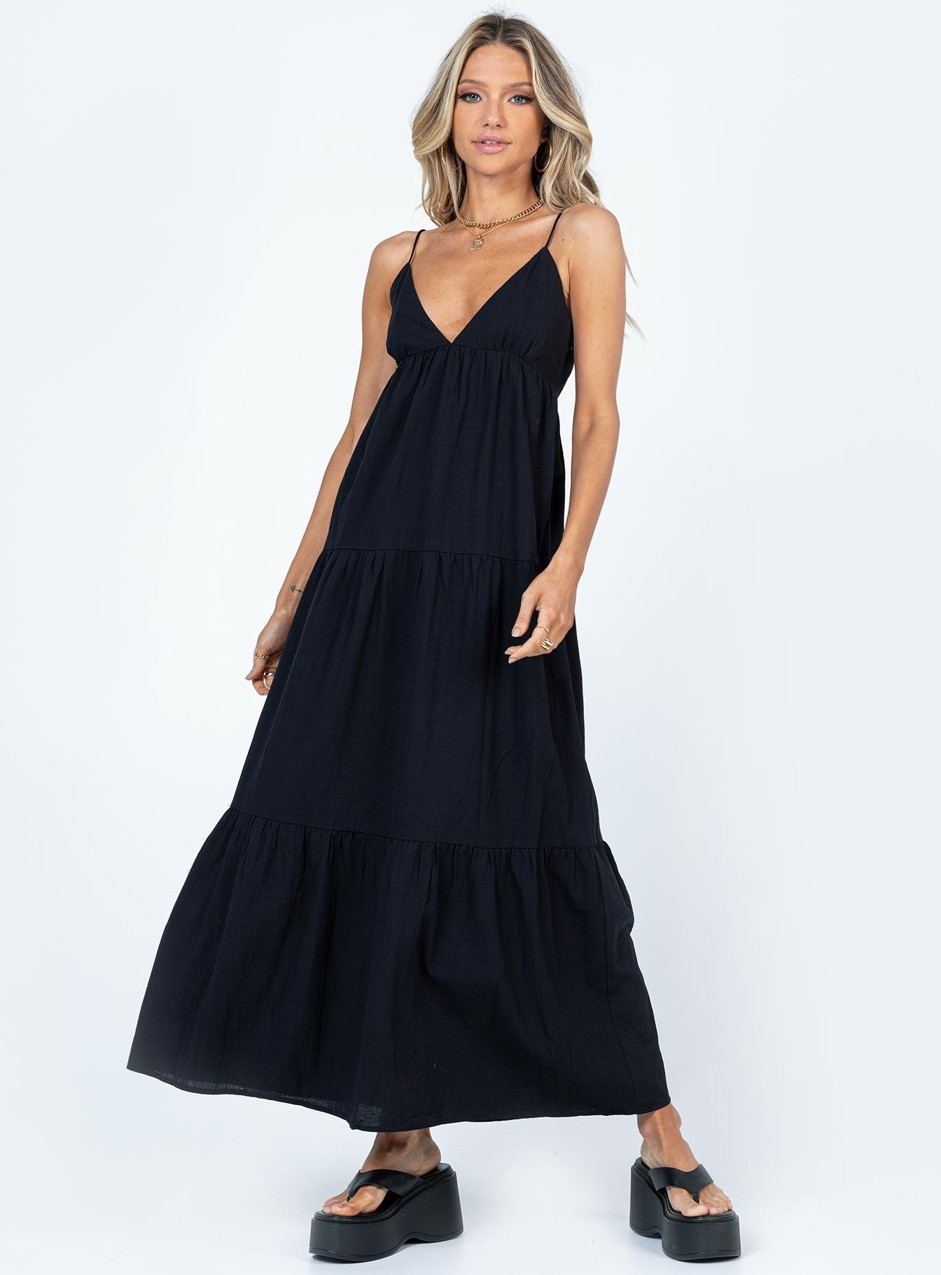 Chelsea Maxi Dress Black Product Image