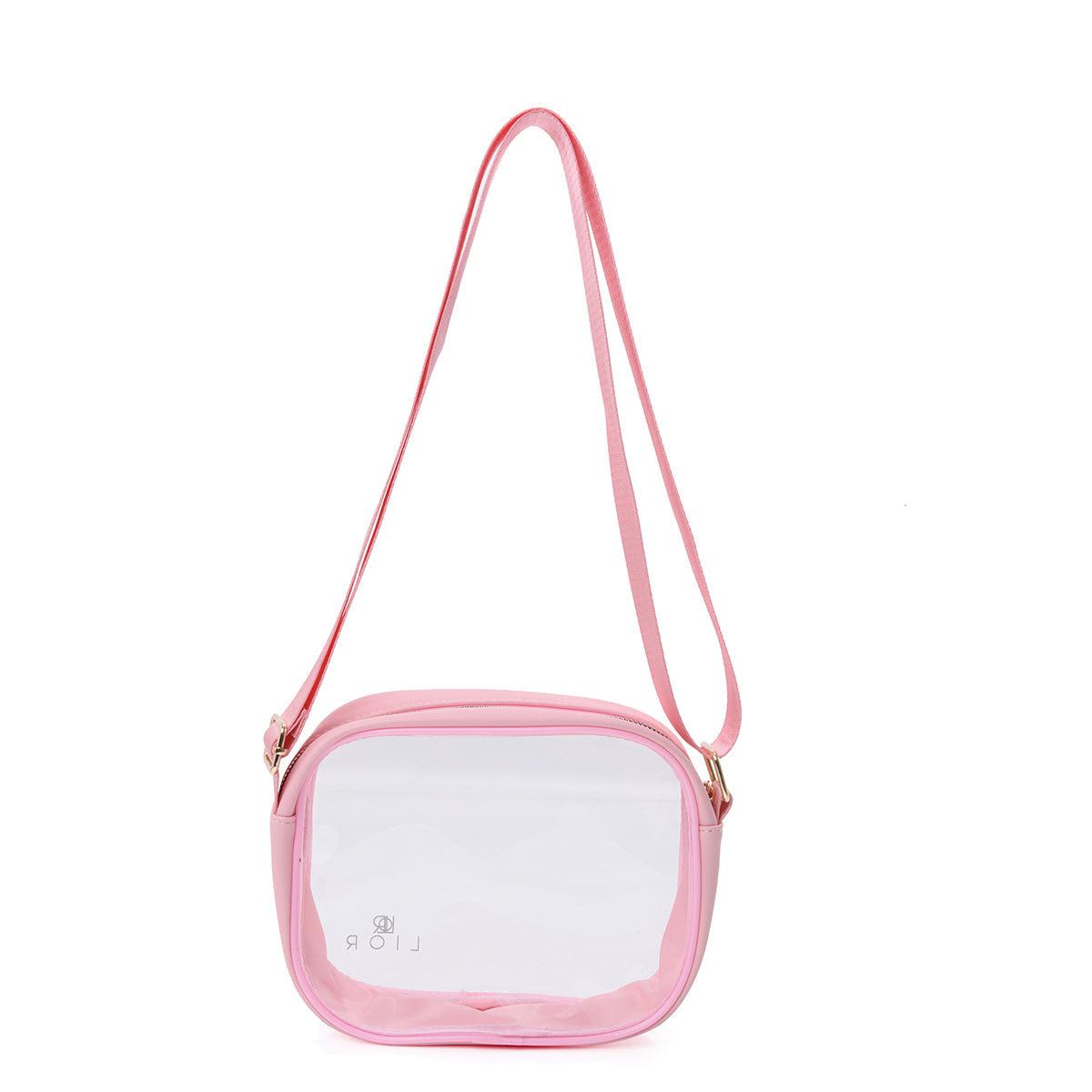 Lior Clear Bag Stadium Approved - Clear Crossbody Purse Bag, with Adjustable Shoulder Strap Product Image