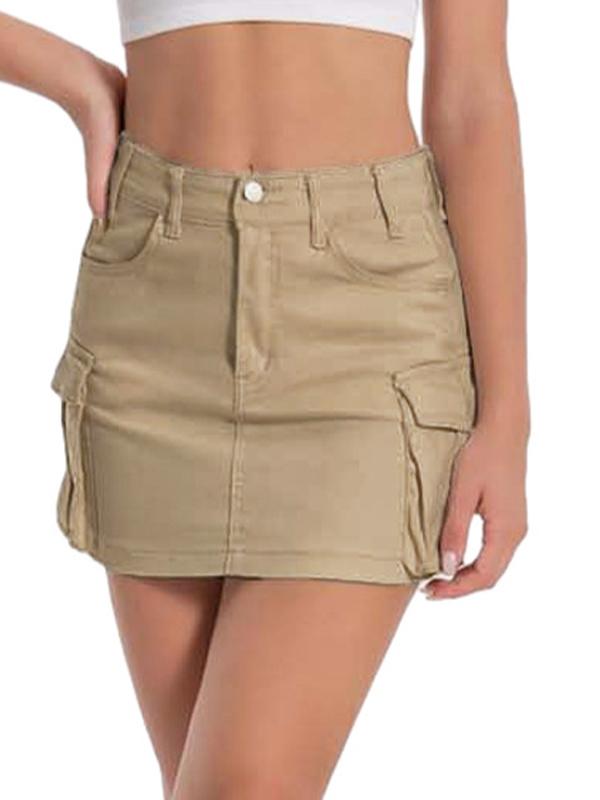 Multi Pocket Mini Skirt Product Image