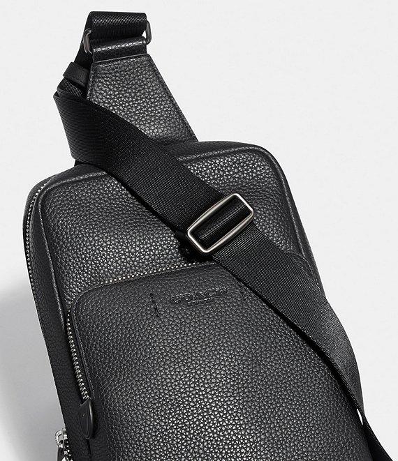 COACH Gotham Pebble Leather And Refined Calfskin Leather Pack Product Image