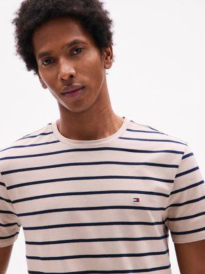 Stripe Stretch-Cotton Extra Slim T-Shirt Product Image