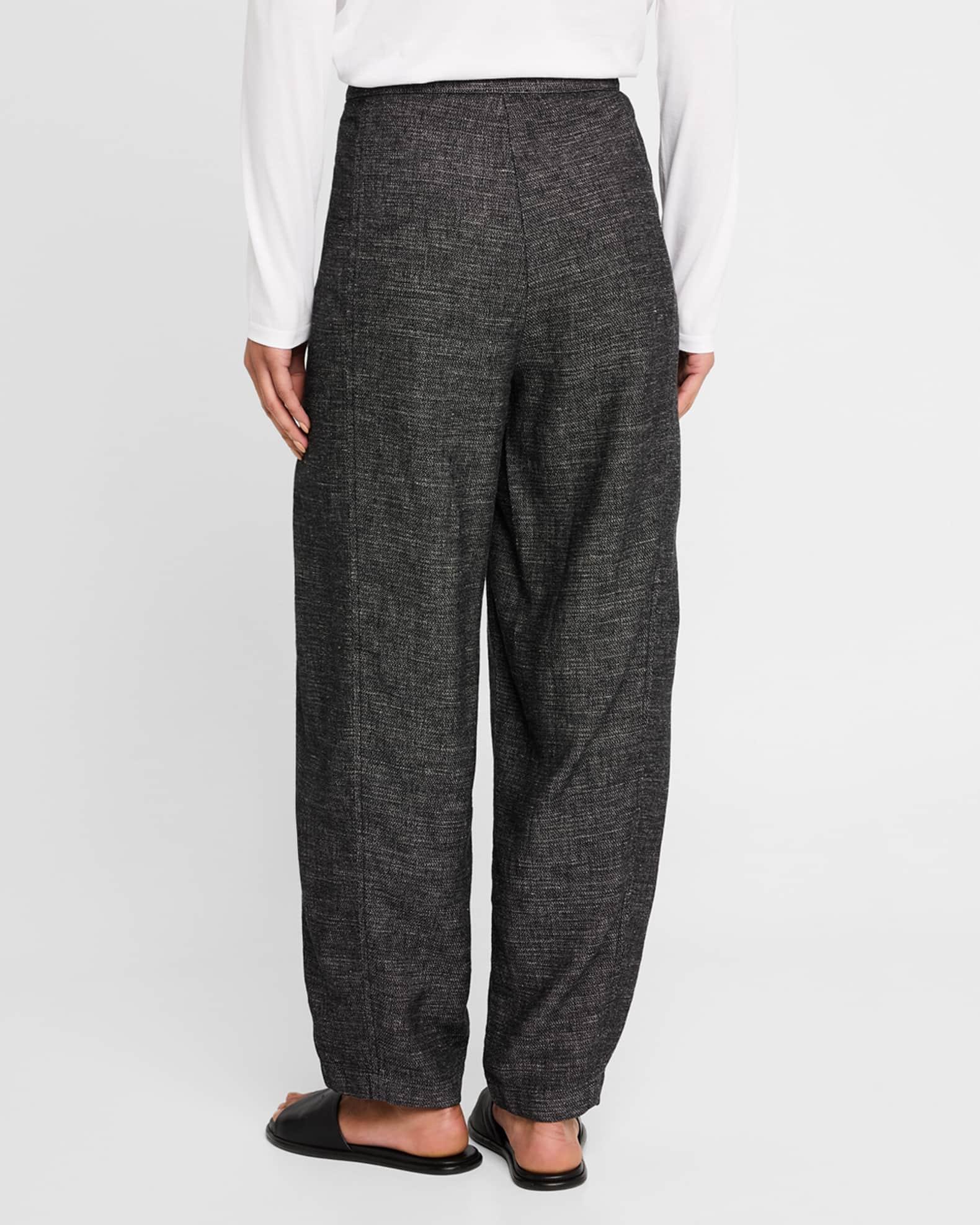 Cropped Hemp-Organic Cotton Lantern Pants Product Image