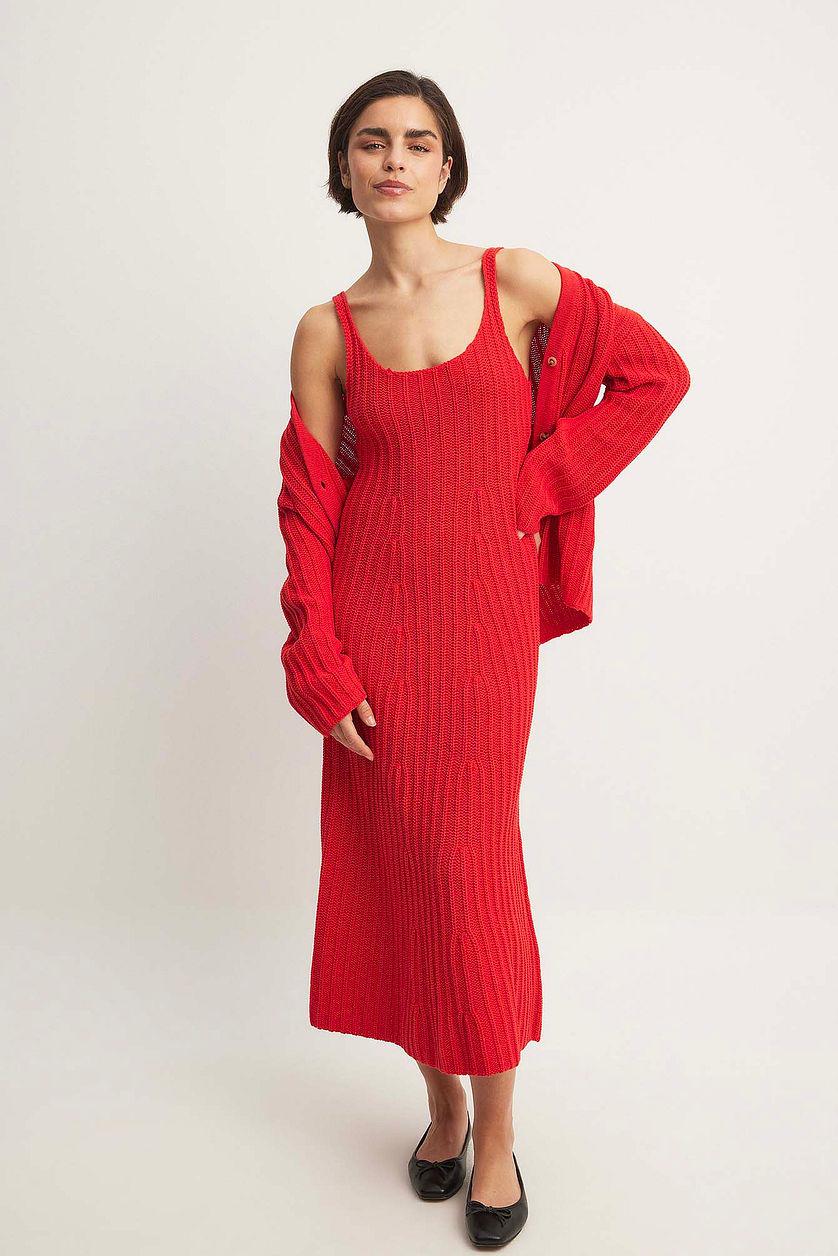 Knitted Midi Dress Product Image