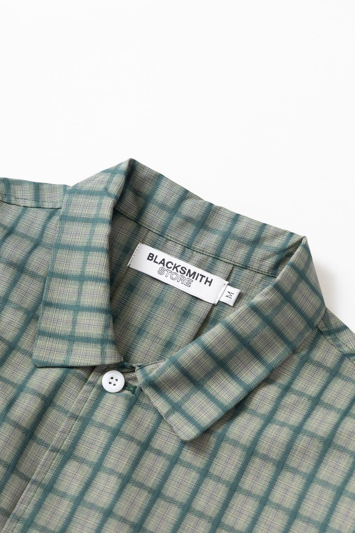 Blacksmith - 50's Blouson - Green Check Product Image