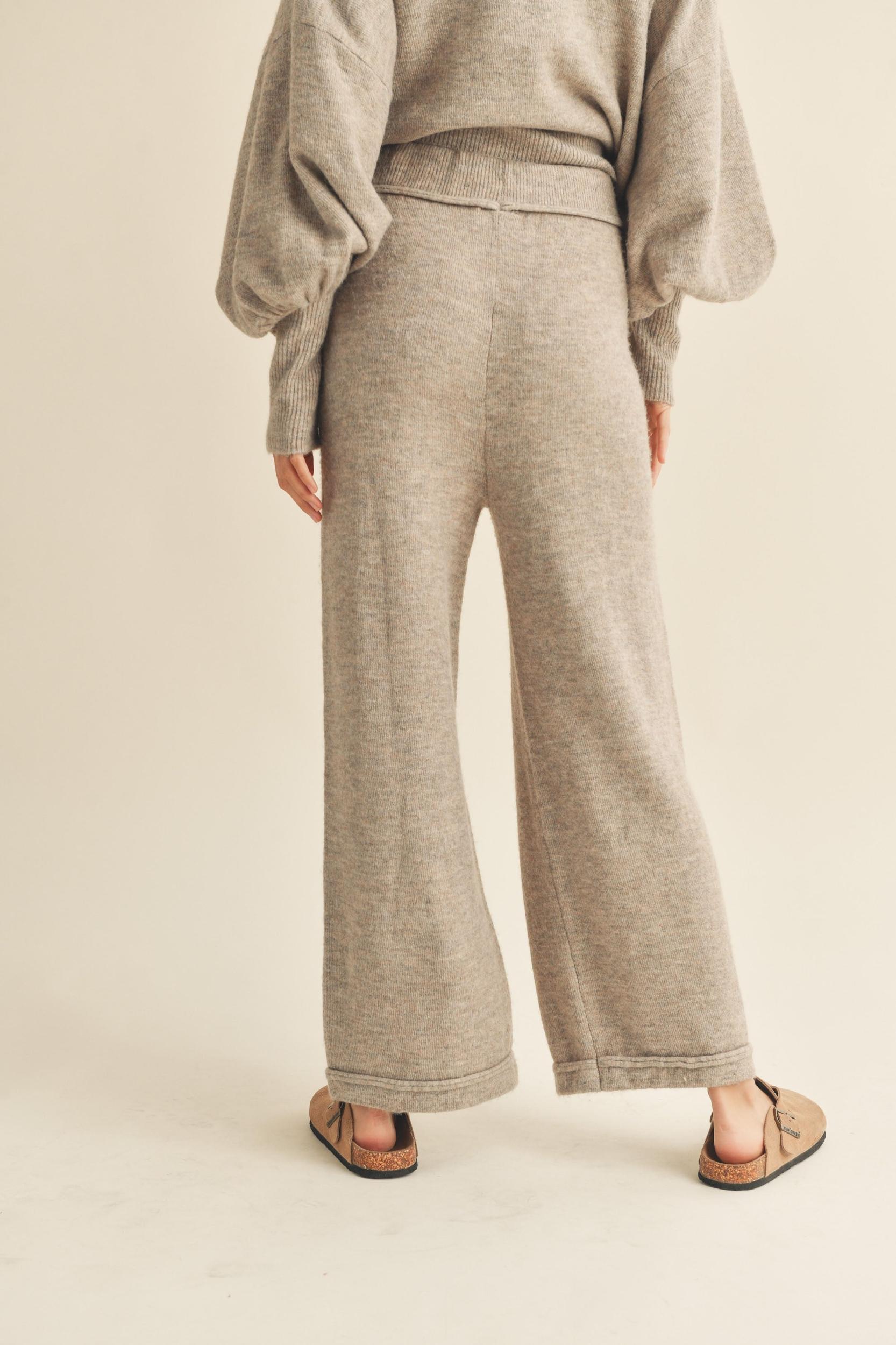 Cozy Sweater Pants Product Image