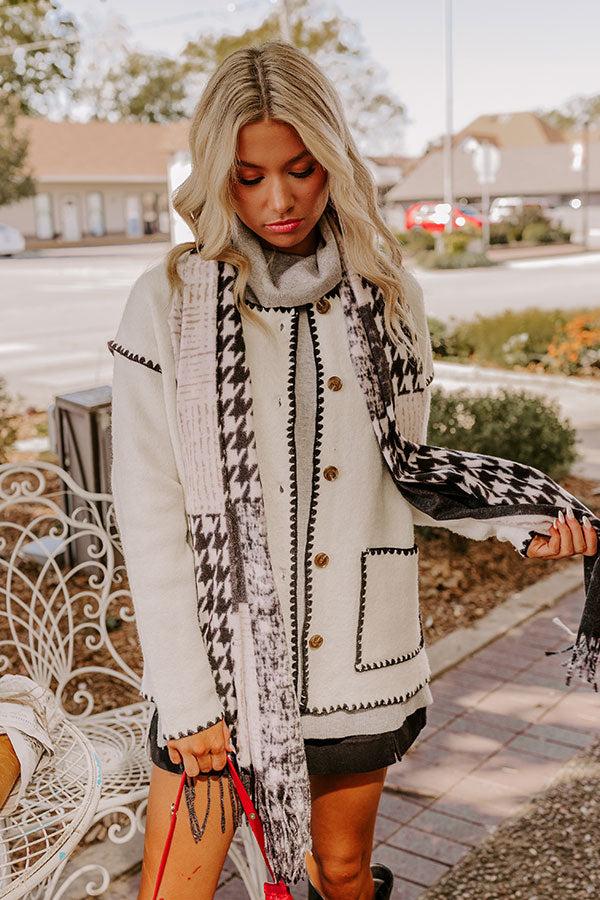 Falls First Chill Scarf in Black Product Image