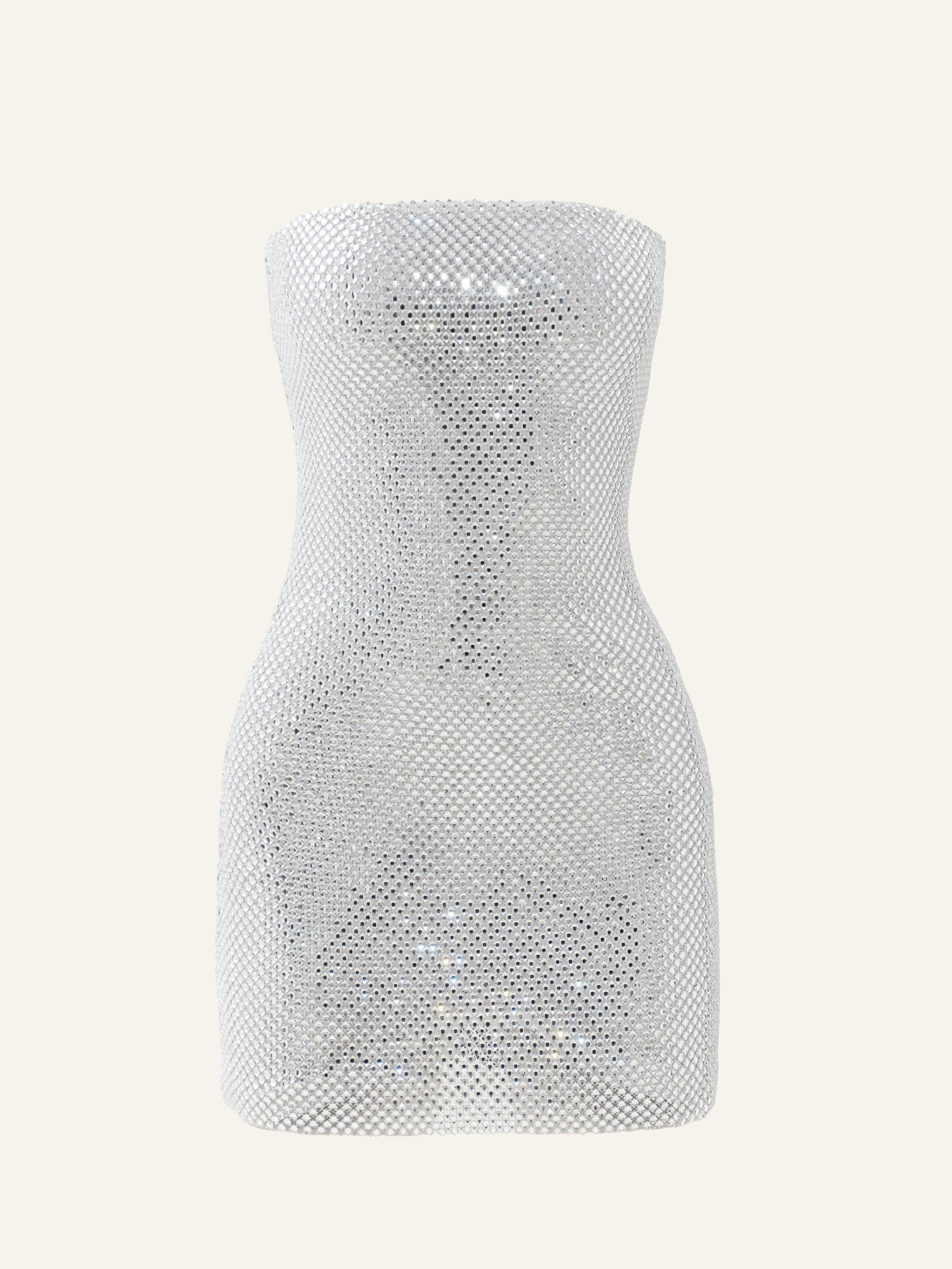 Starstruck dress in Silver Product Image