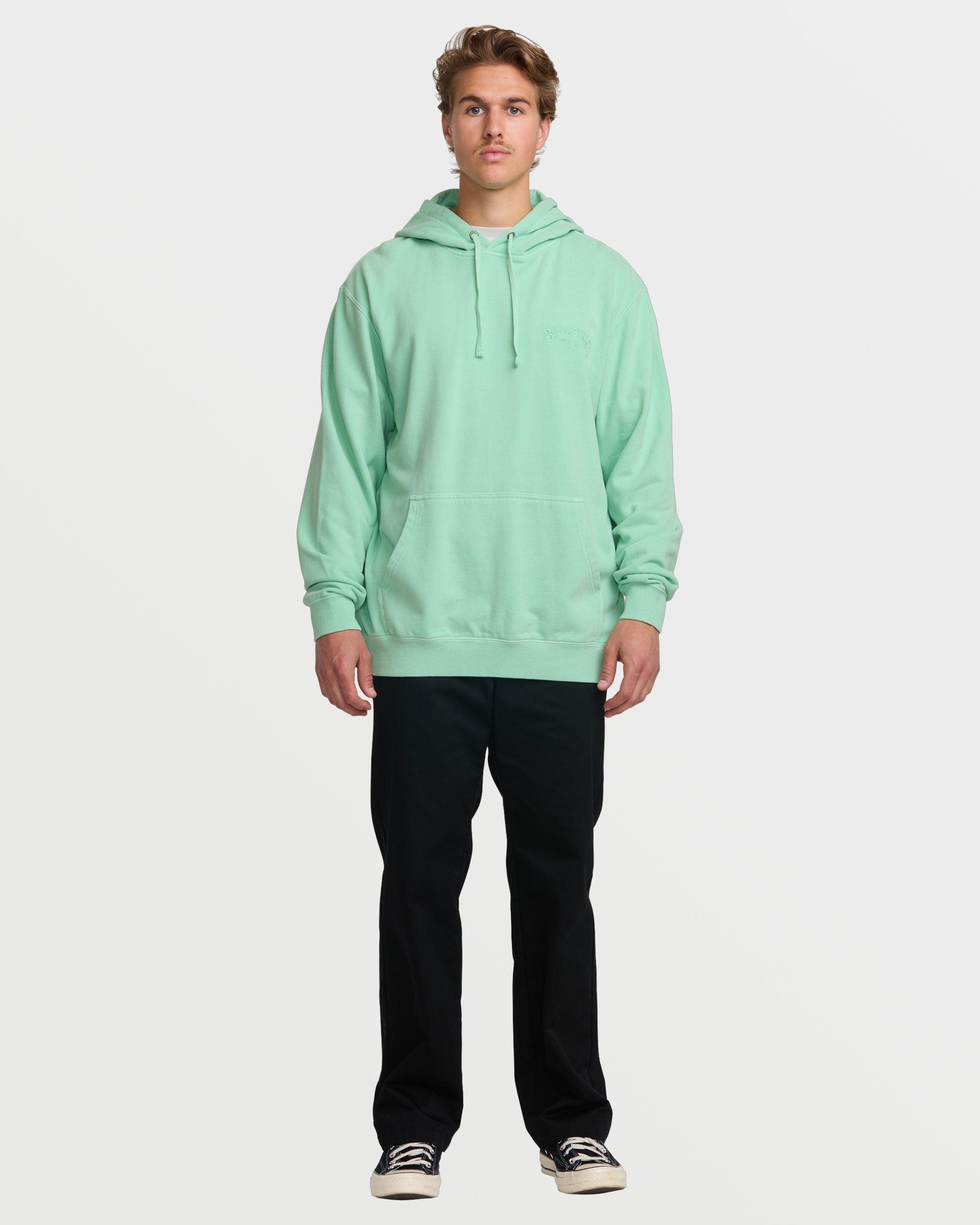 Wave Washed Pullover Sweatshirt - Bermuda Male Product Image