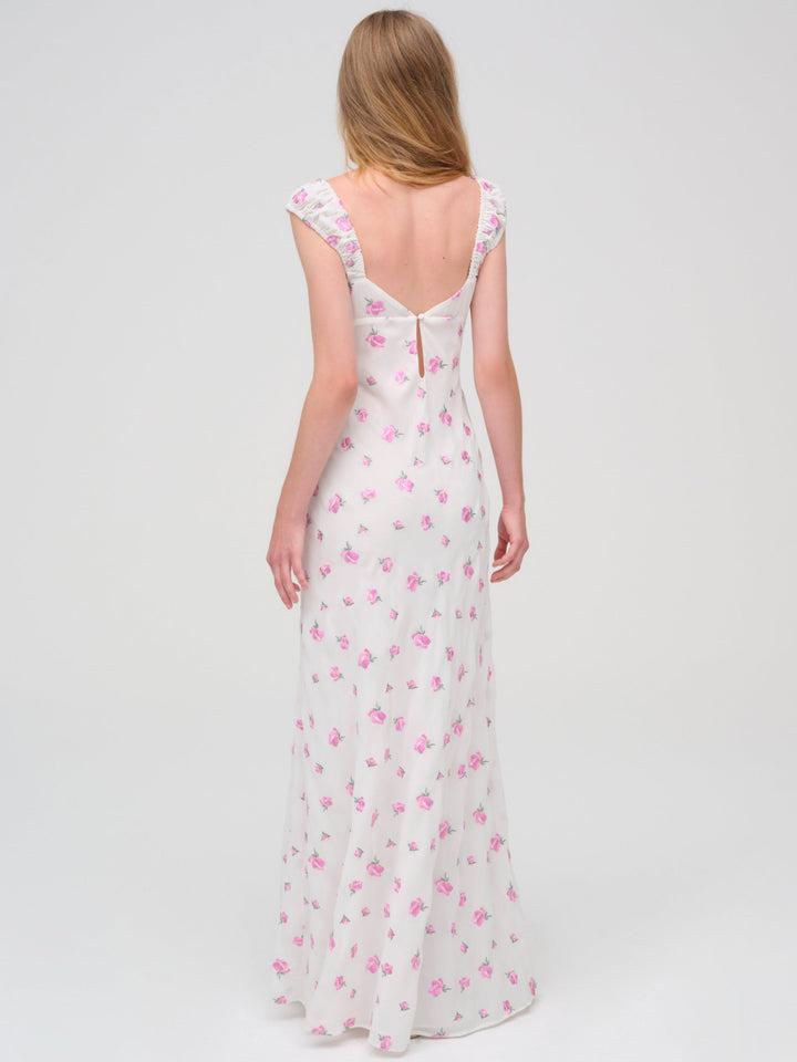 Emmaline Maxi Dress — White Product Image