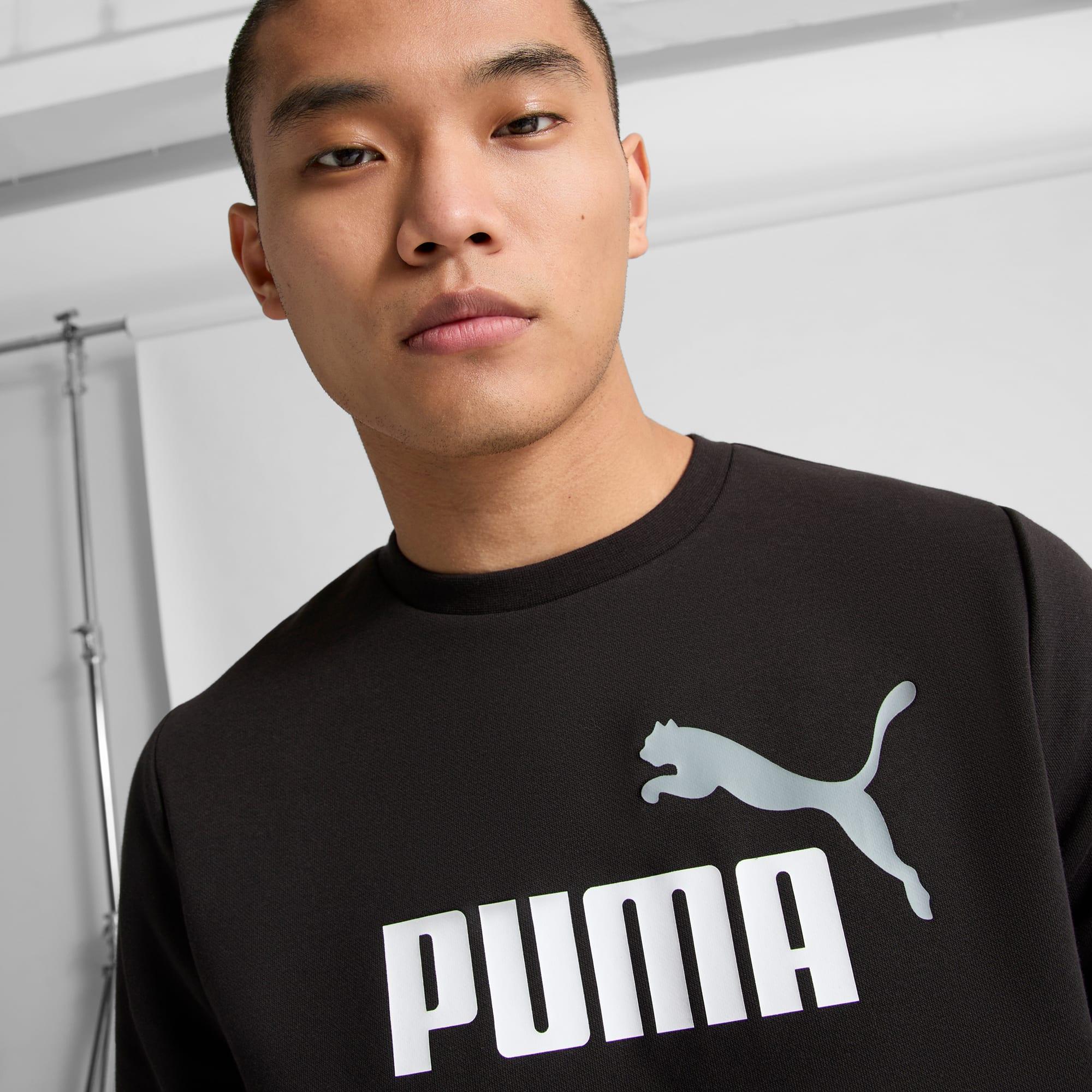 Essentials No. 1 Logo Men's Crew Neck Fleece Sweater Product Image