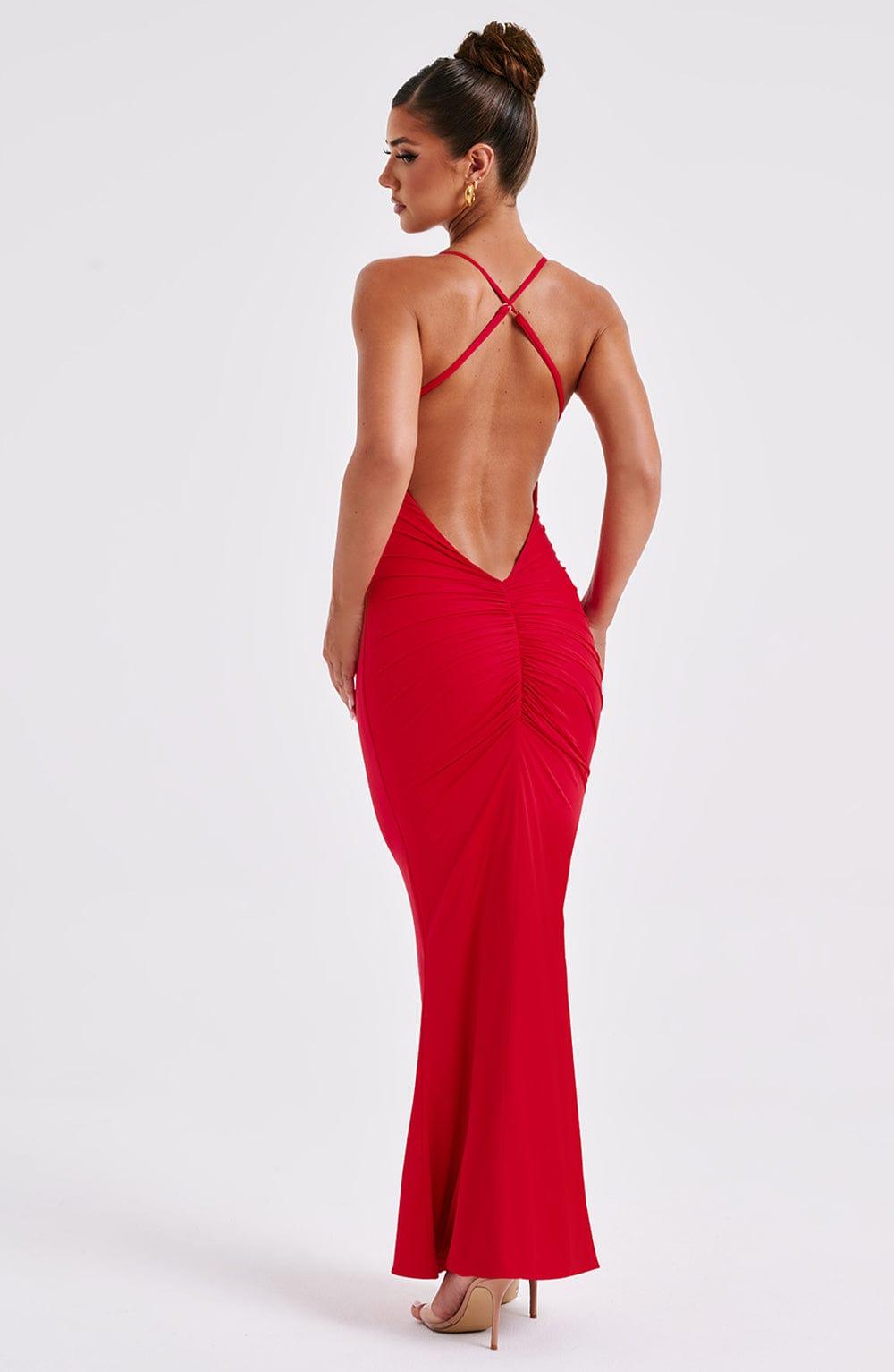 Zelda Maxi Dress - Red Product Image