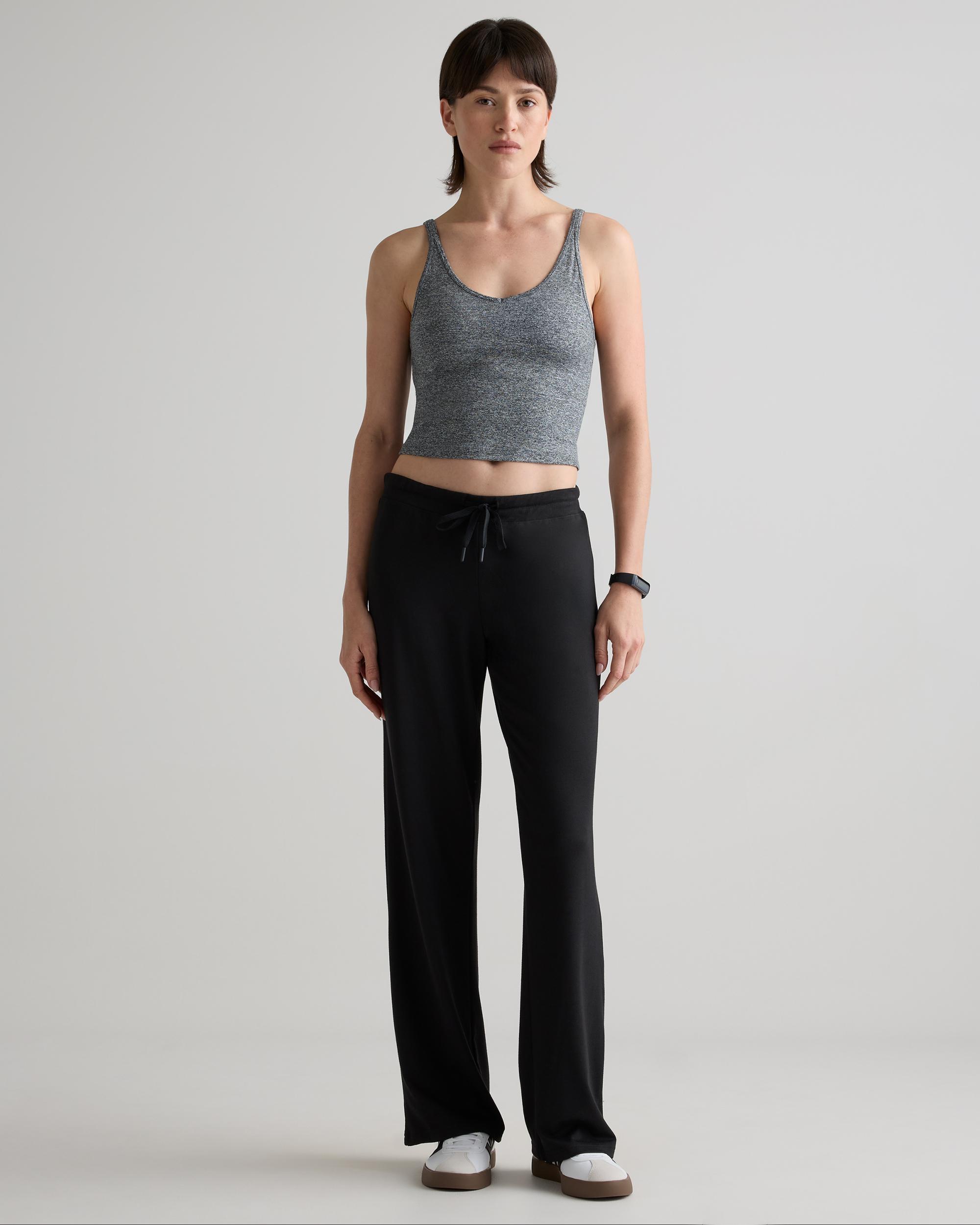 Quince | Women's Flowknit Wide Leg Pants Recycled Polyester Product Image