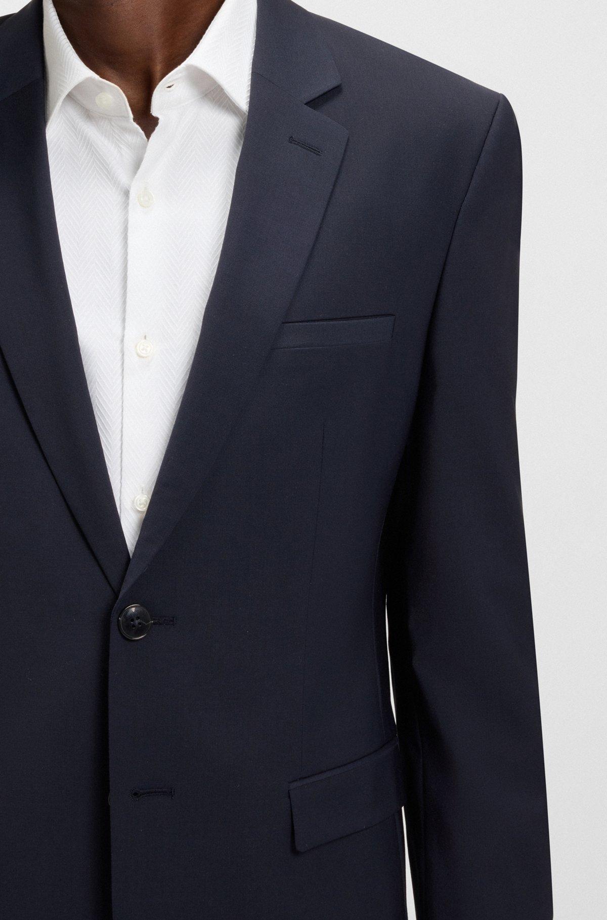 Extra-slim-fit jacket in a wool blend Product Image