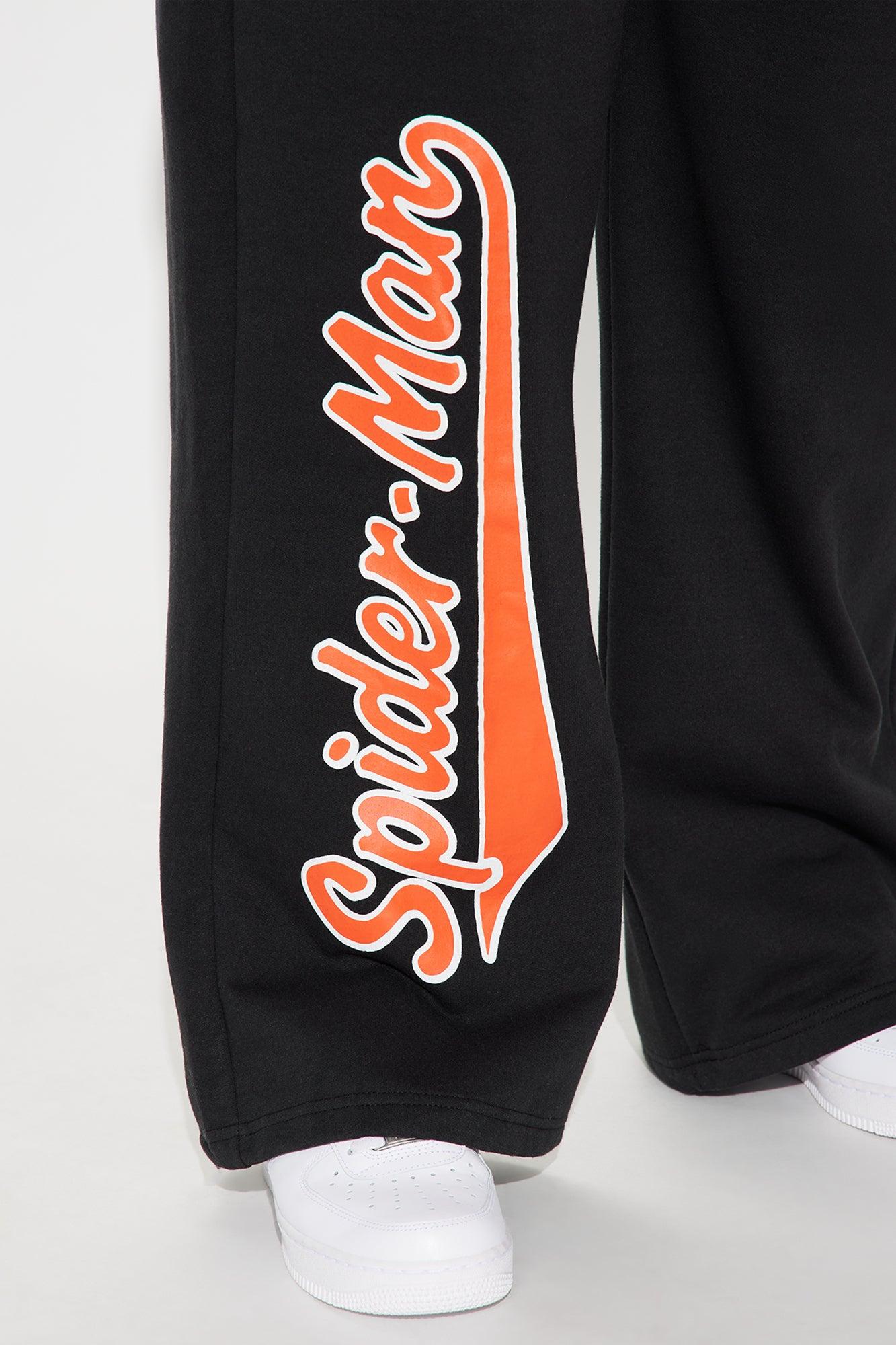 Spiderman Wide Leg Pant - Black Product Image