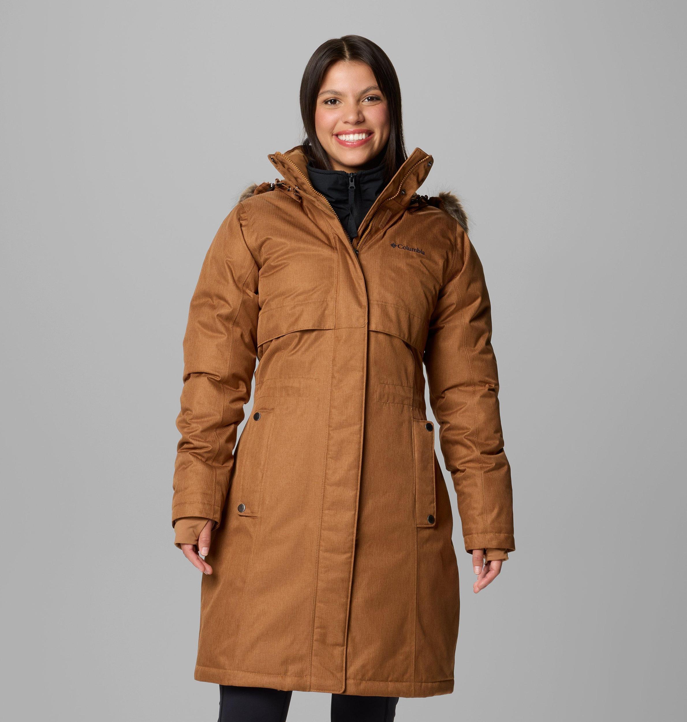 Columbia Womens Apres Arson II Winter Long Down Jacket- Product Image