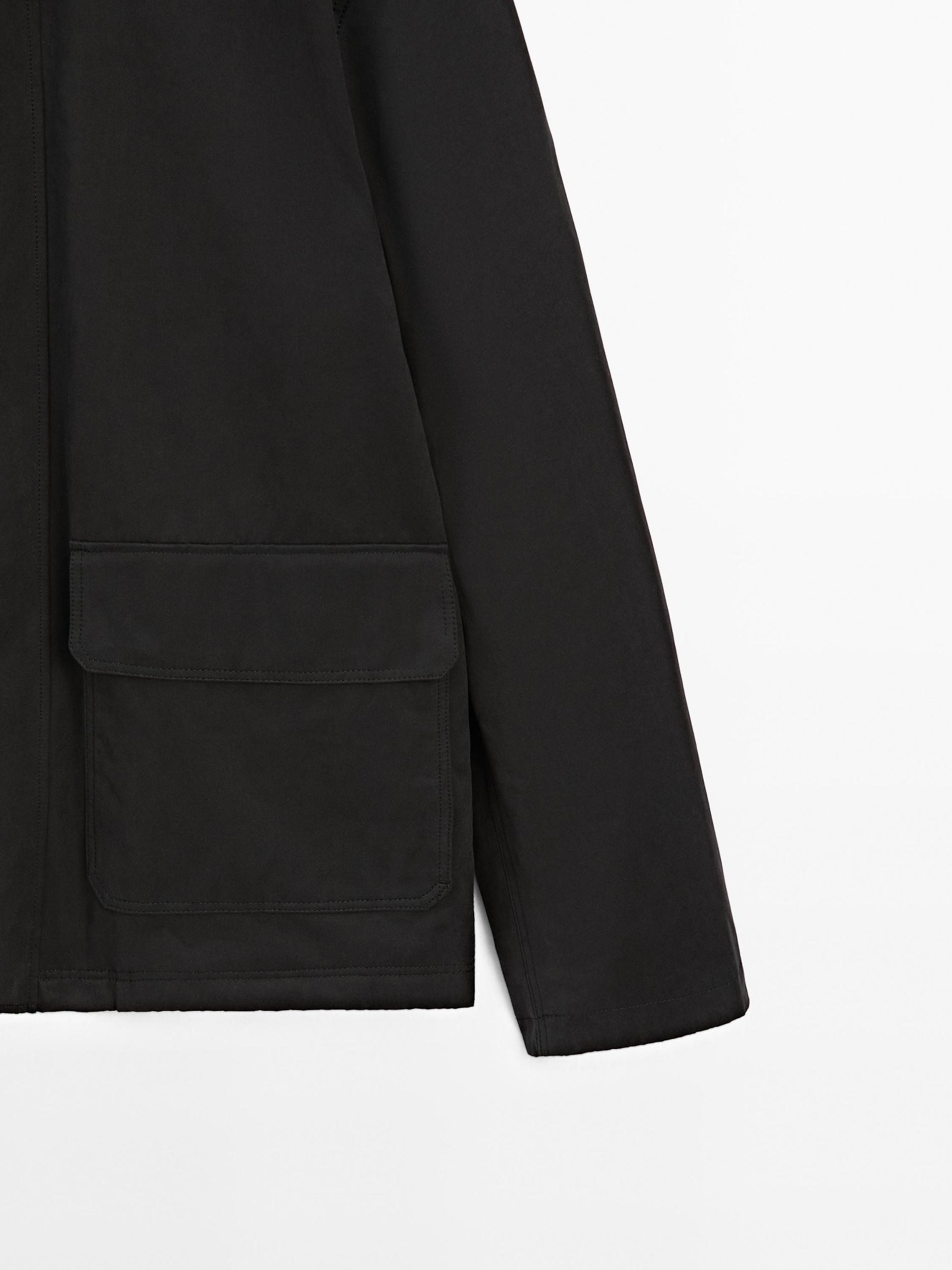 Water-repellent toggle jacket Product Image