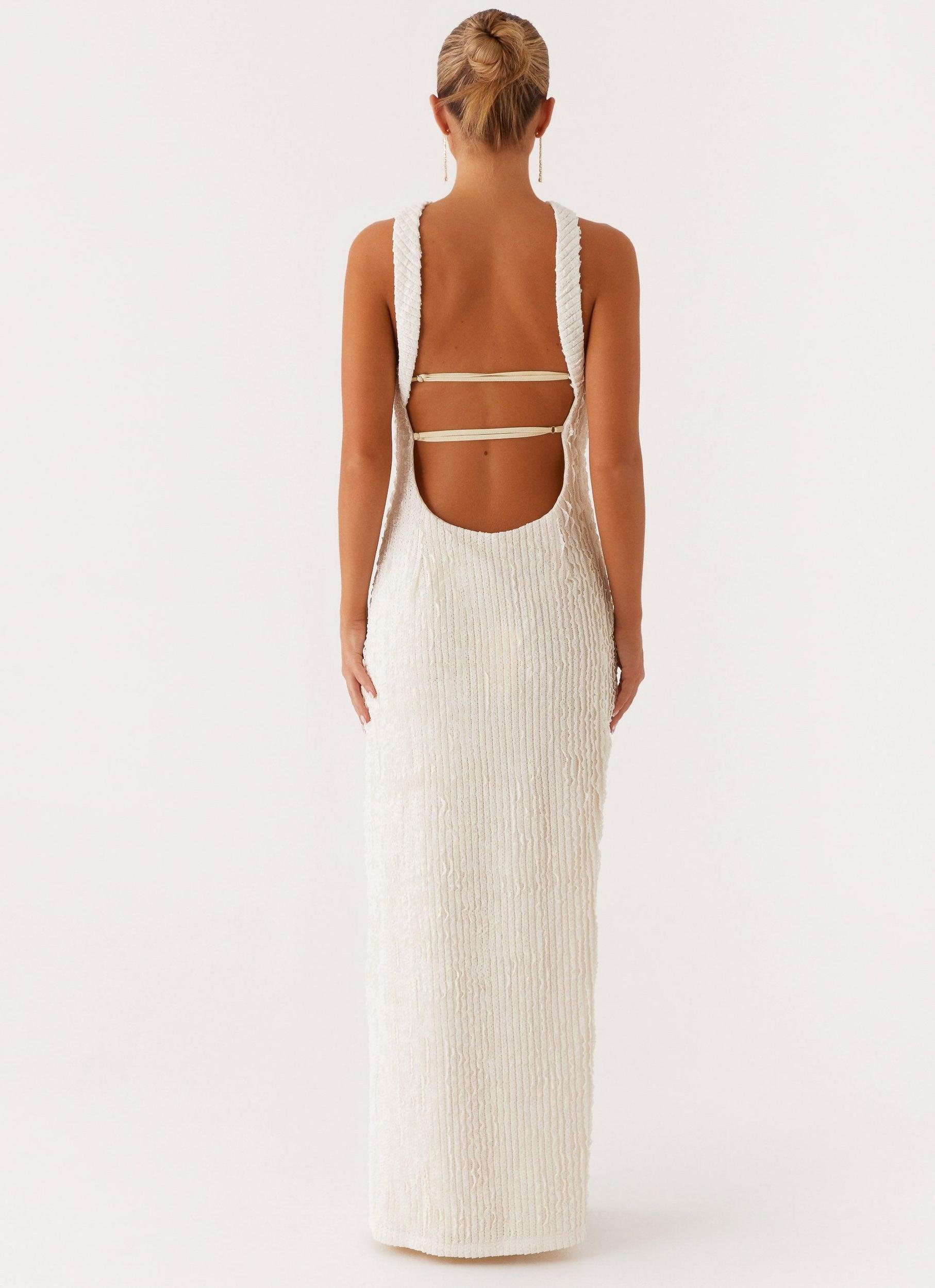Sadie Maxi Dress - Ivory Product Image