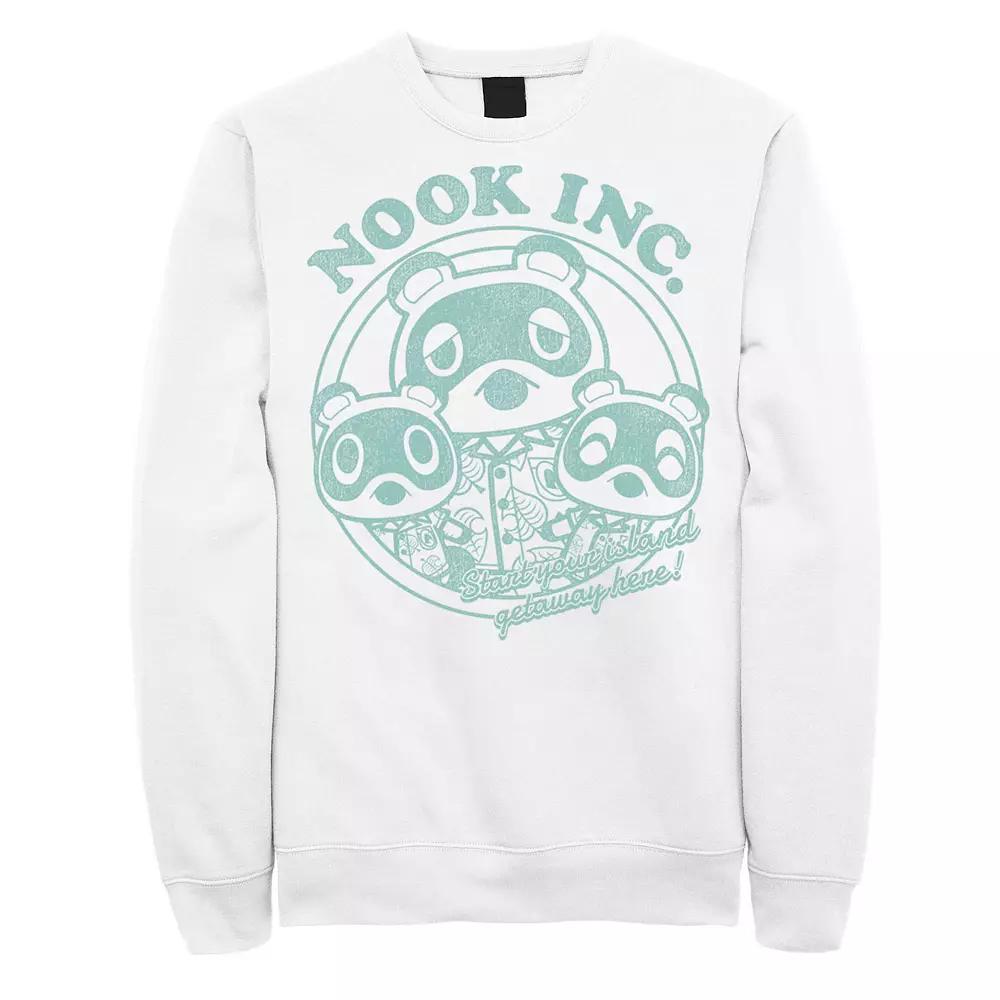 Men's Animal Crossing: New Horizons Nook Inc.Island Getaway Sweatshirt,  Product Image
