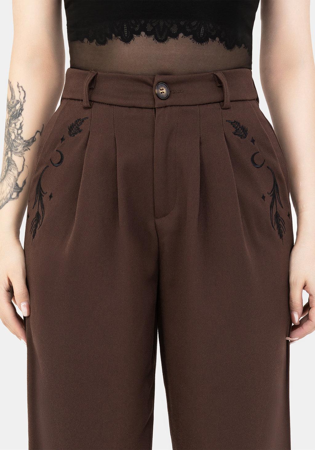 Dianne Embroidered Balloon Trousers Product Image