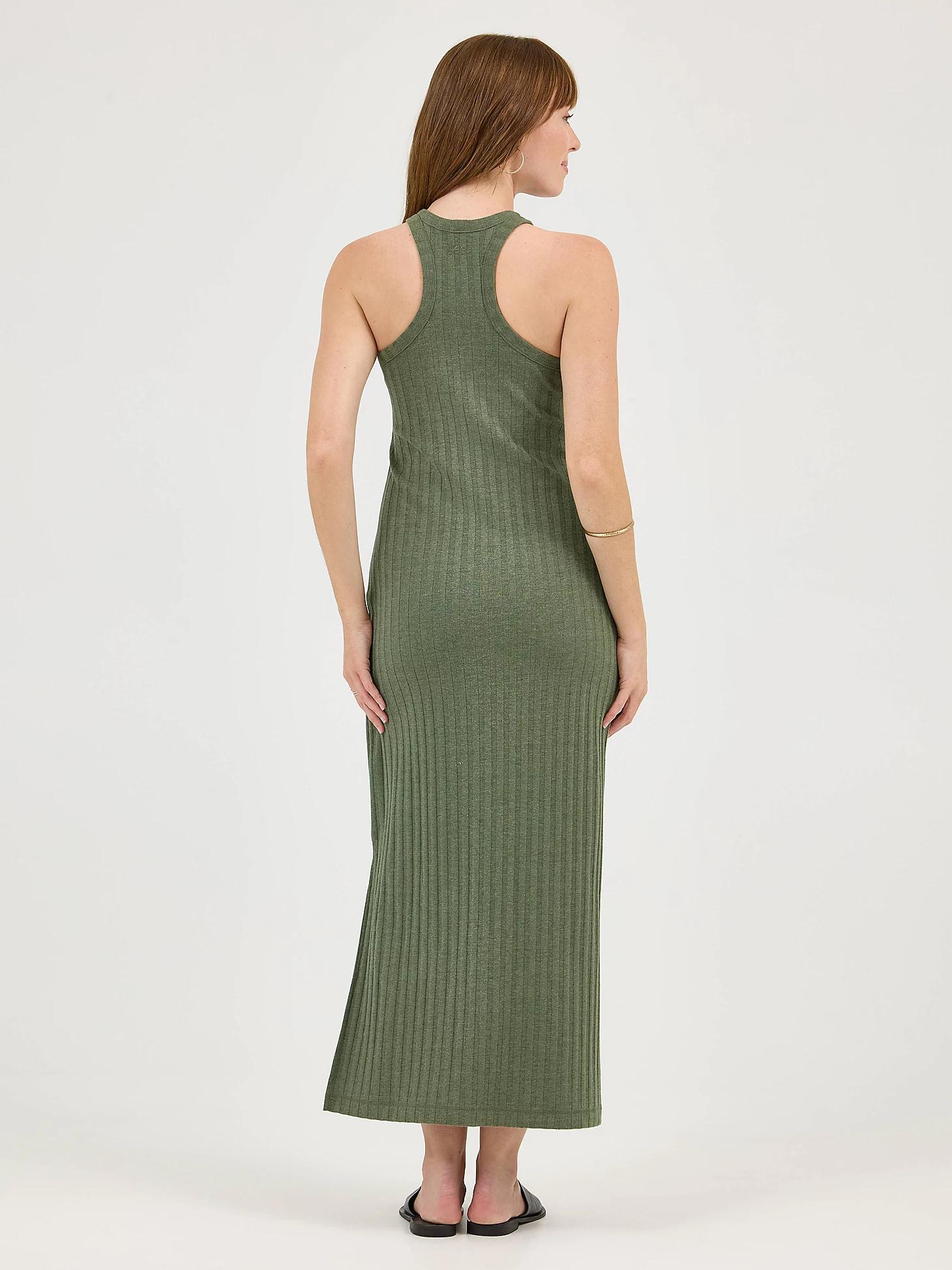 Women's High Neck Midi Tank Dress | Women's Skirts & Dresses | Lee® Product Image