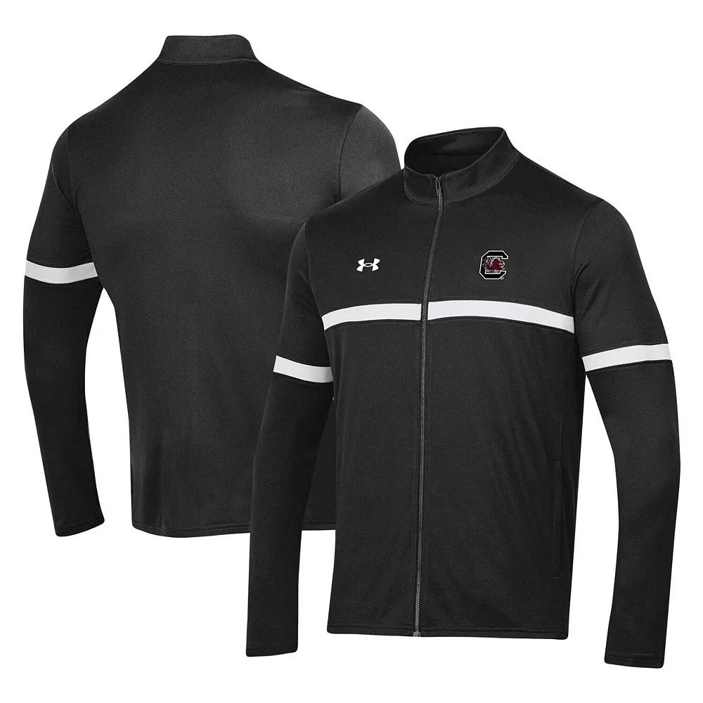 Men's Under Armour Black South Carolina Gamecocks 2023 Assist Warm Up Full-Zip Jacket,  Product Image
