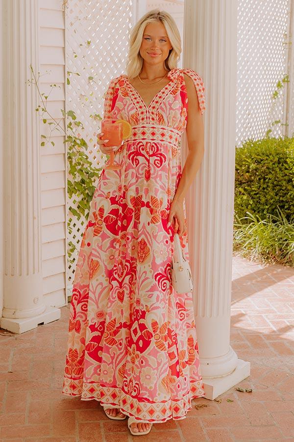 Veranda Charm Floral Maxi Dress Product Image