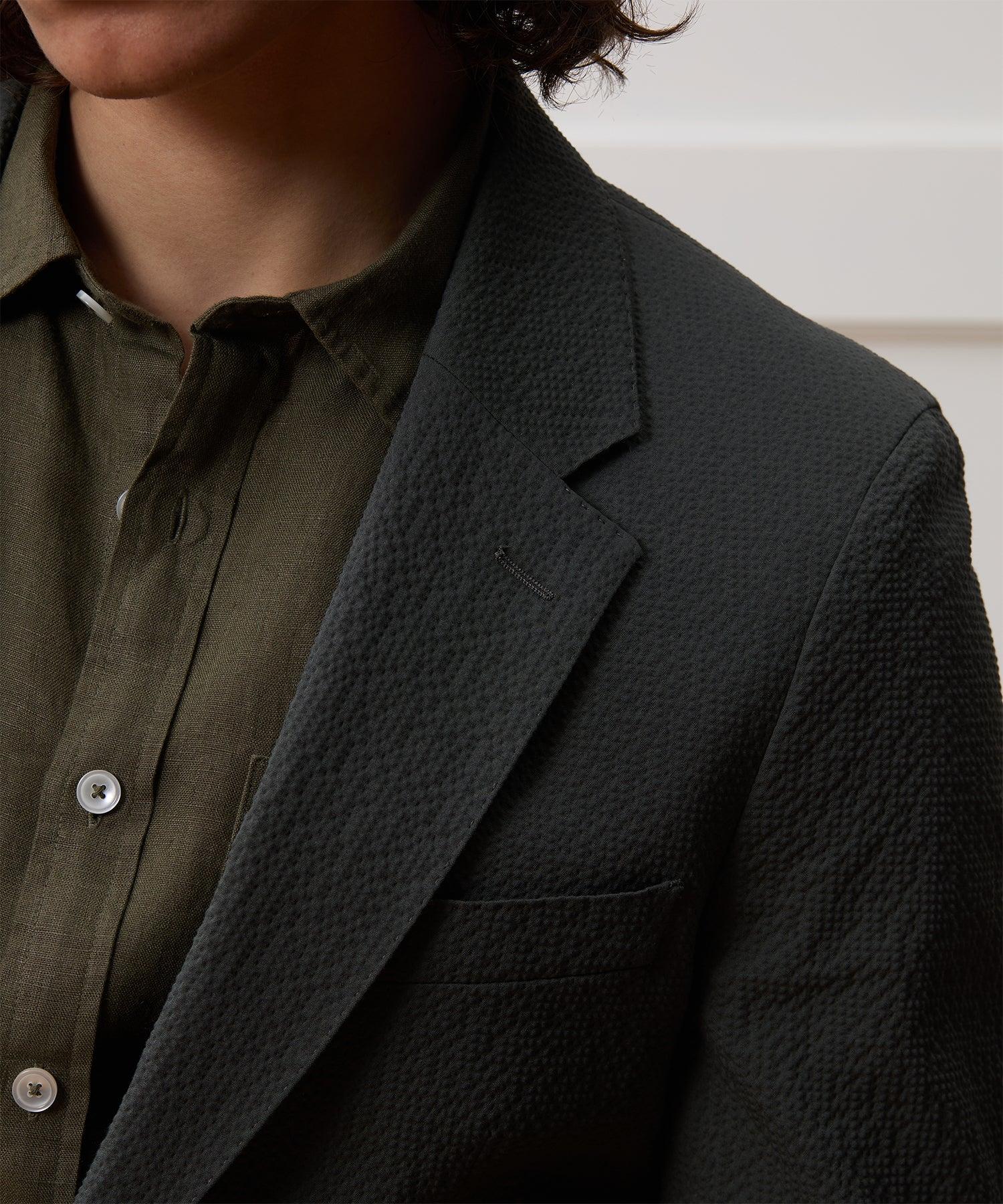 Italian Seersucker Sutton Jacket Product Image