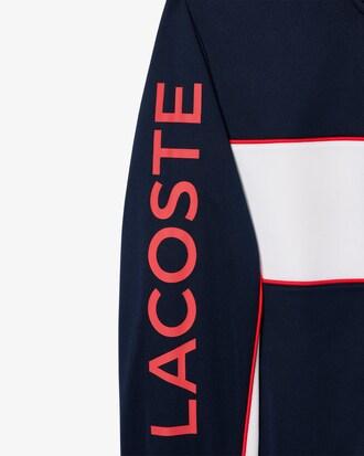 Print Branding Zipped Tennis Sweatshirt Product Image