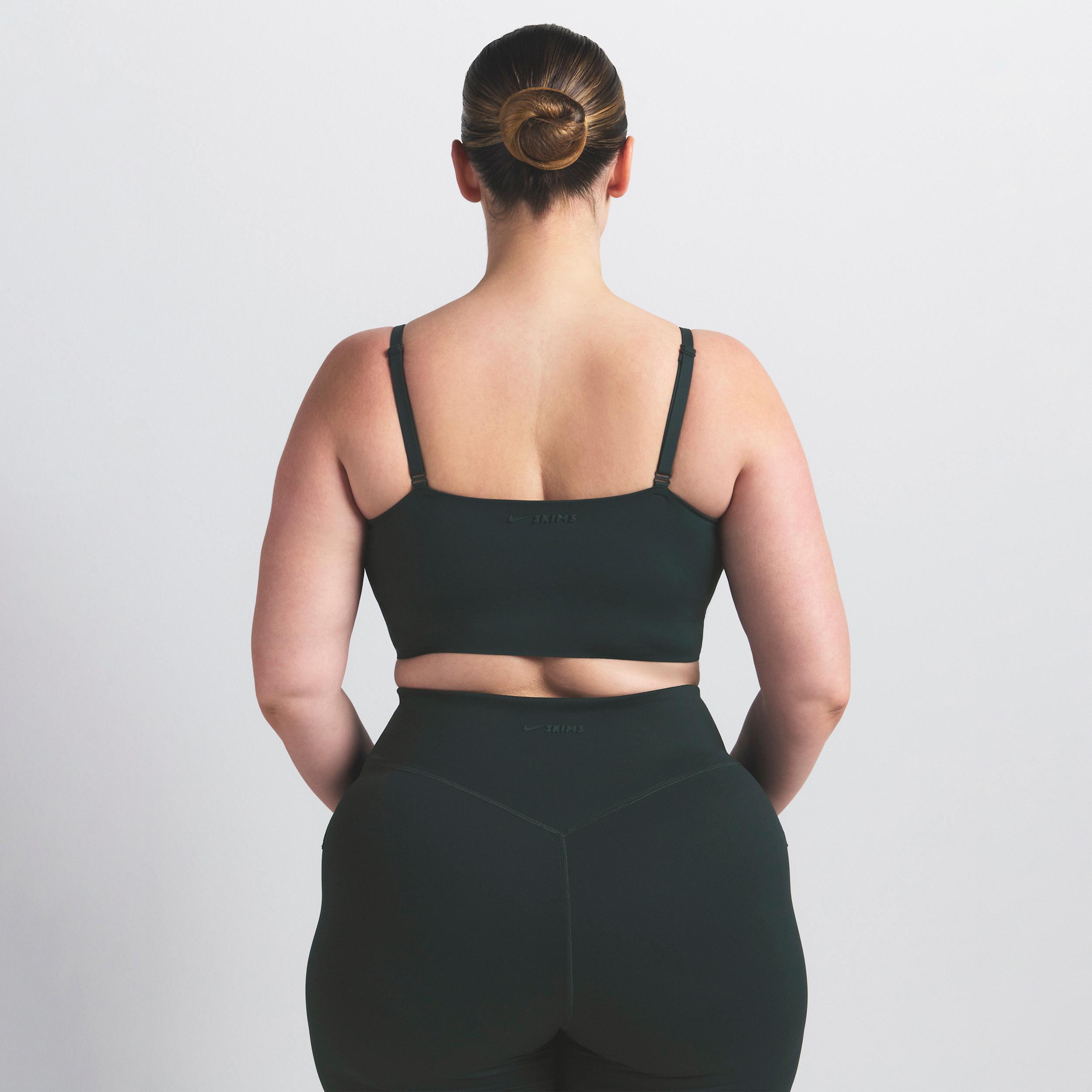 Nike Womens SKIMS Matte Cami Longline Bra | BRSPT5115-DKT Product Image