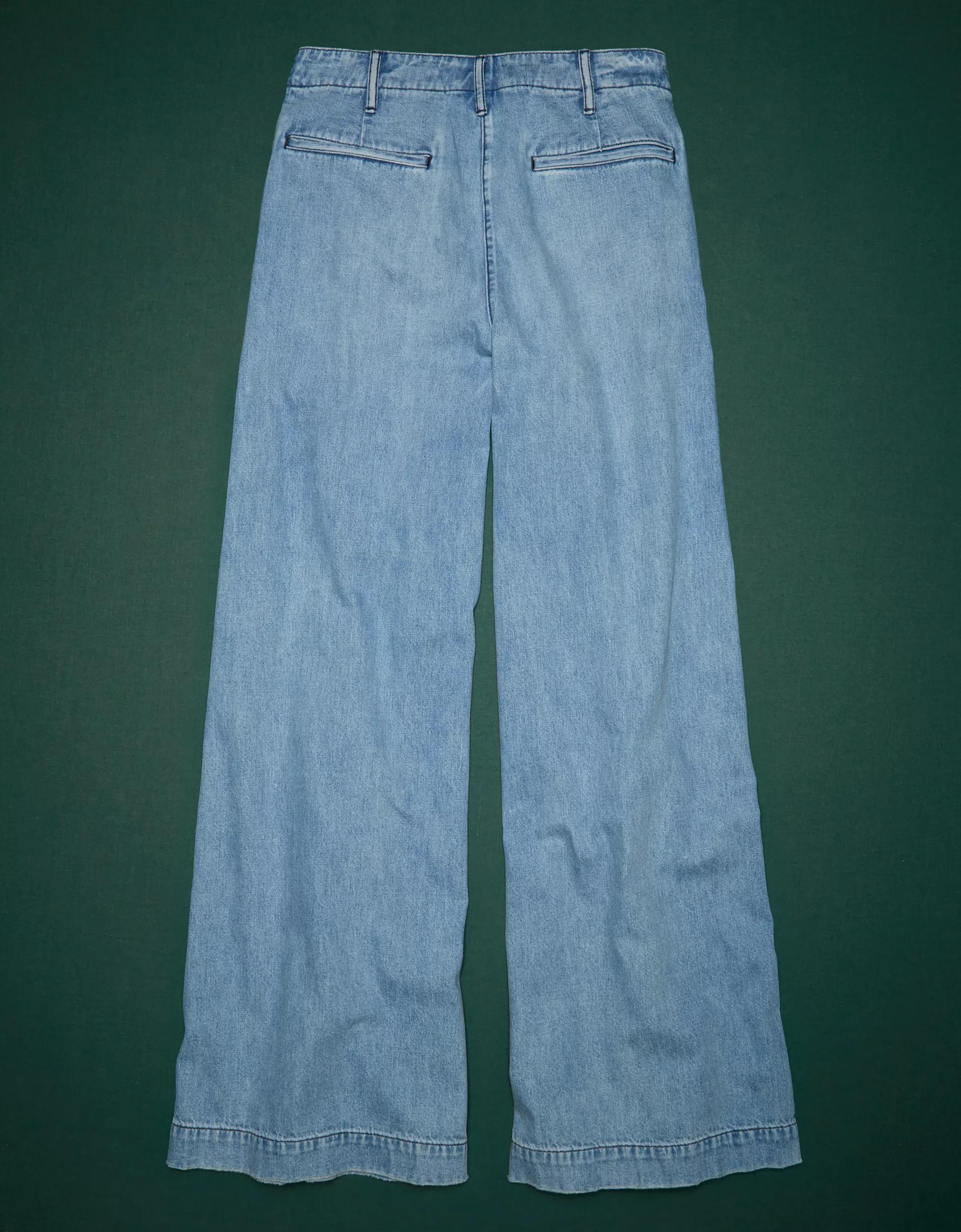 AE77 Premium Wide Trouser Jean Product Image