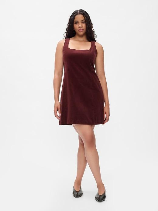 Velvet Mini Dress Product Image