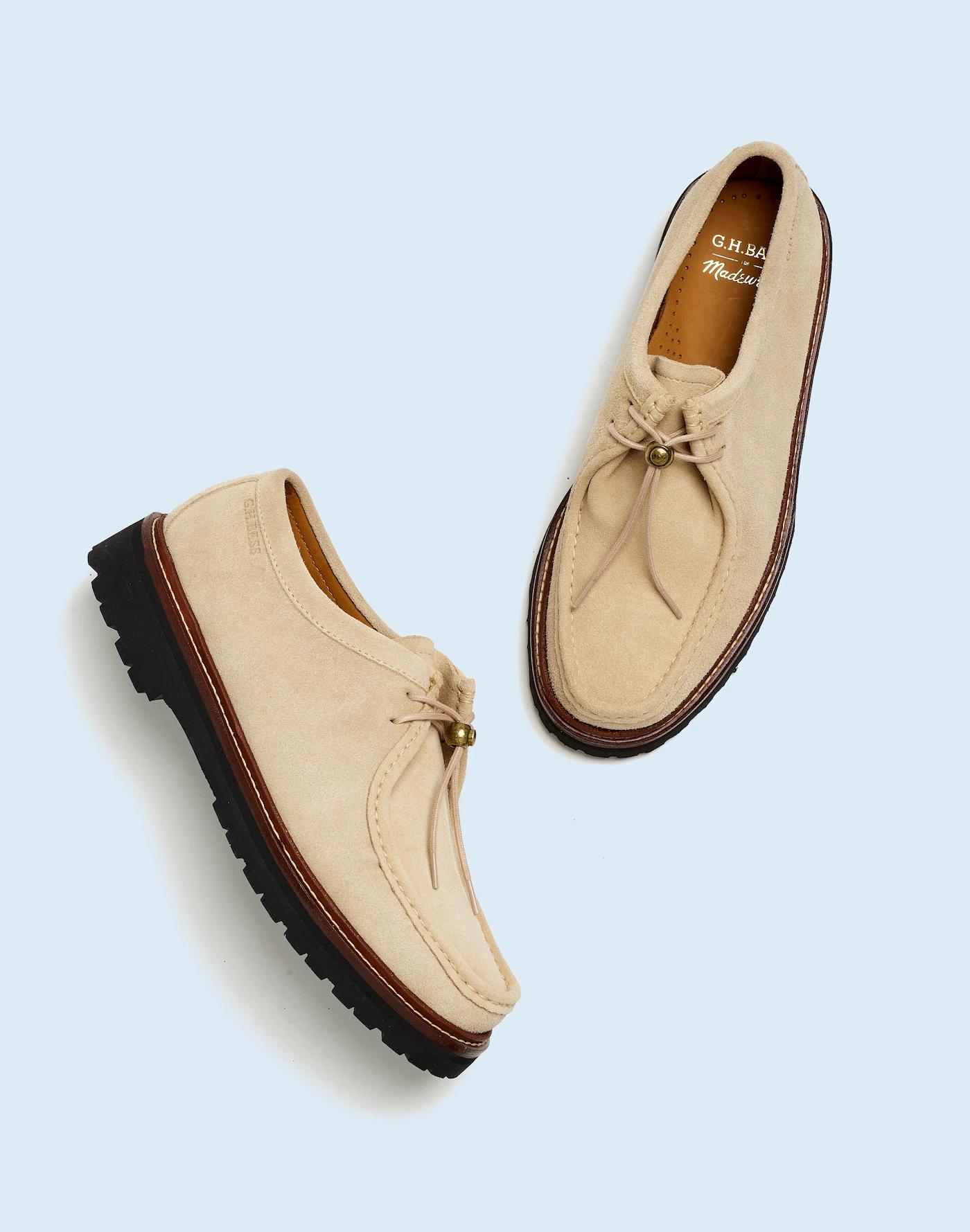 Madewell x G.H.BASS Wallace Suede Moc Product Image