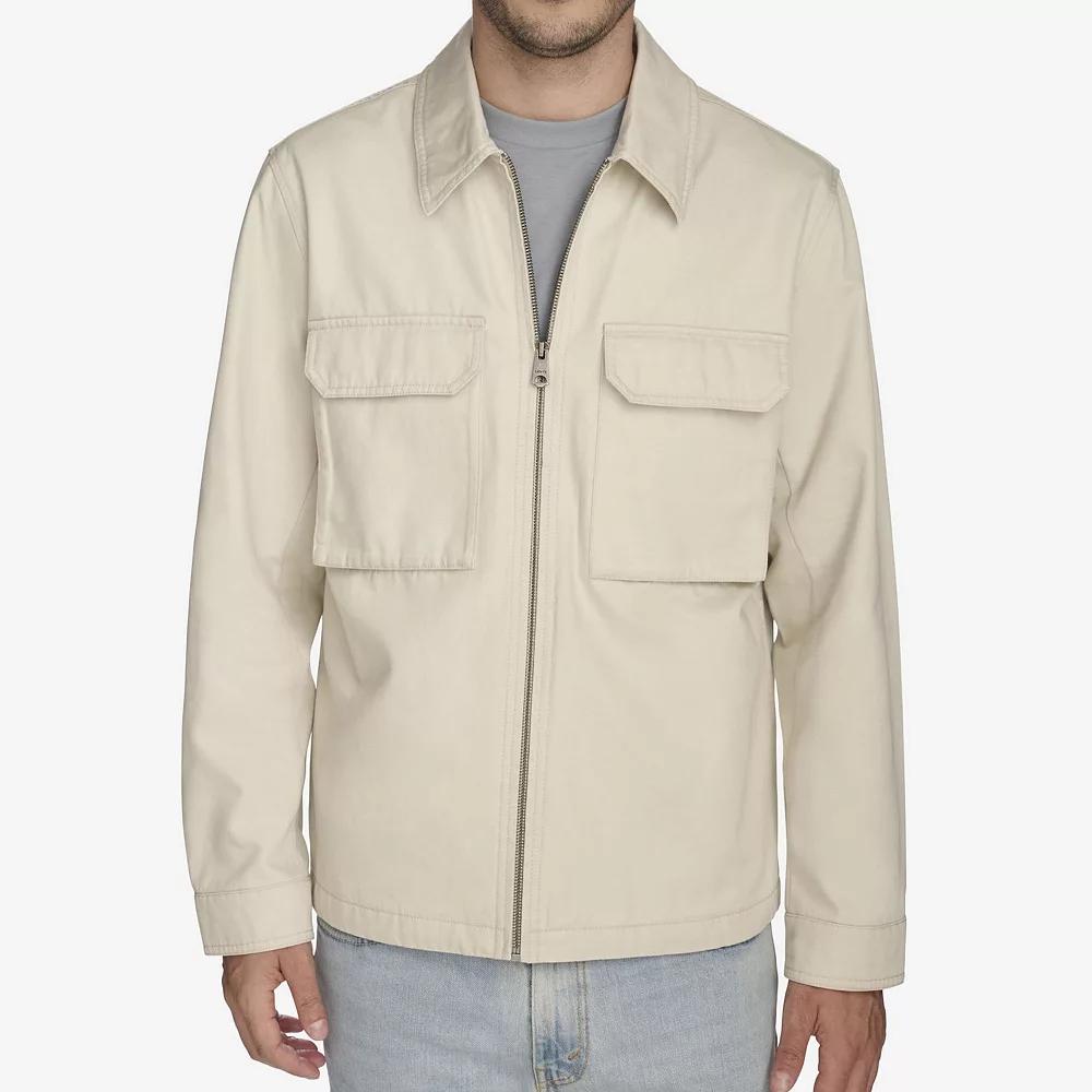 Men's Levi's® Cotton Utility Shacket, Size: Large, Ivory Product Image