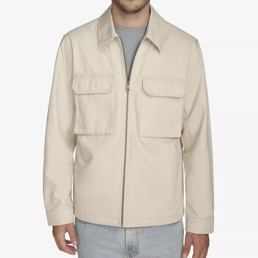 Men's Levi's® Cotton Utility Shacket, Size: Large, Ivory Product Image