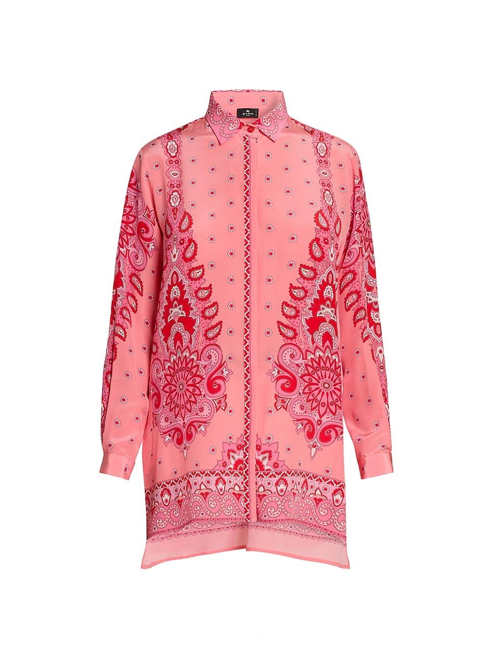 Womens Medallion Fiore Tunic Top Product Image