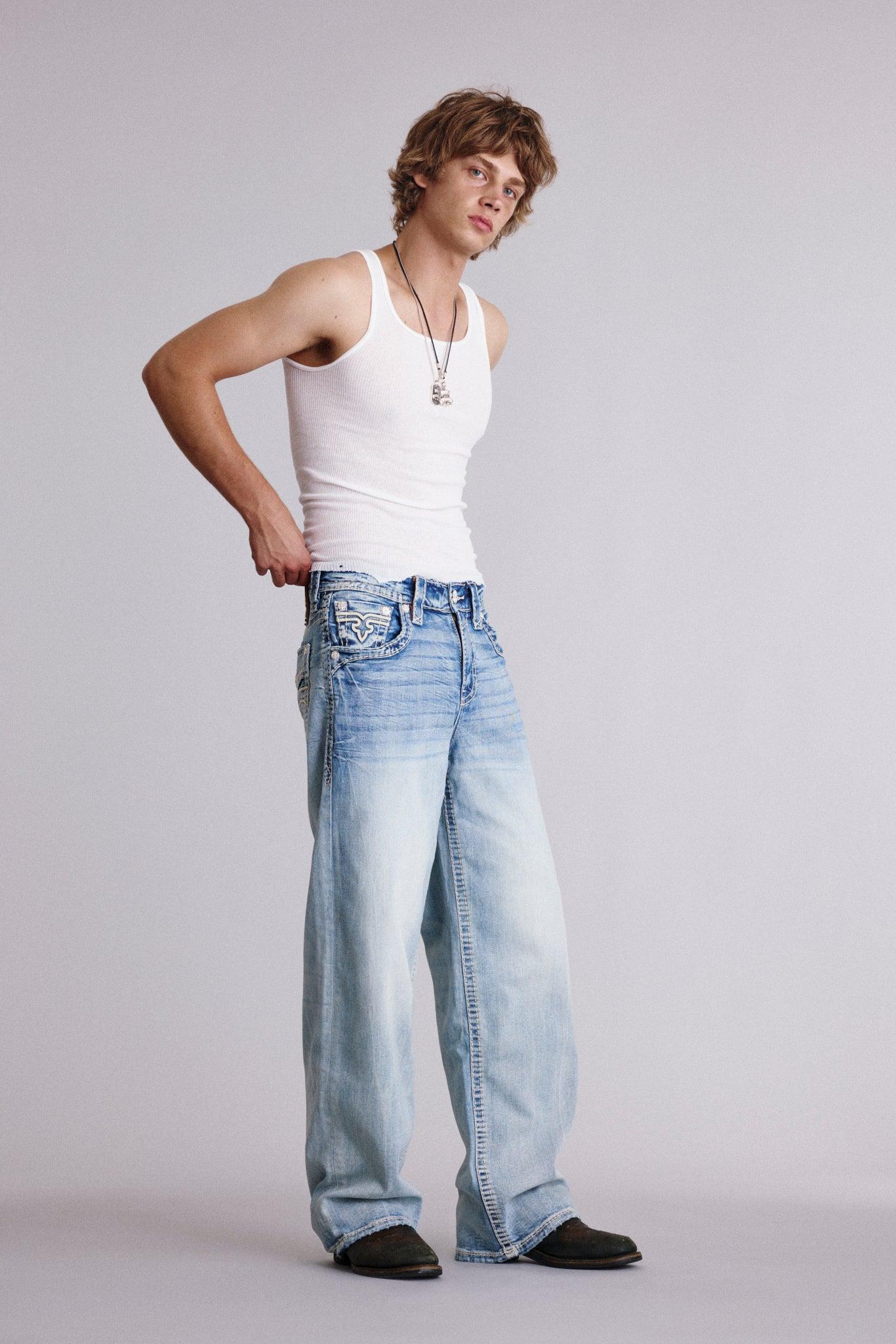 Arther Loose Fit Jeans Male Product Image