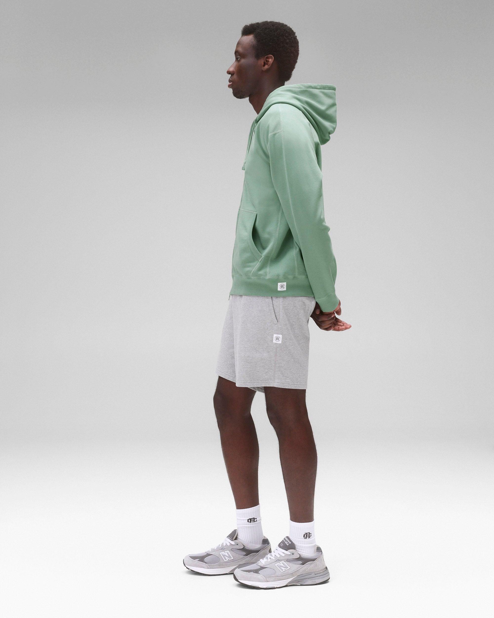 Midweight Terry Standard Zip Hoodie Male Product Image