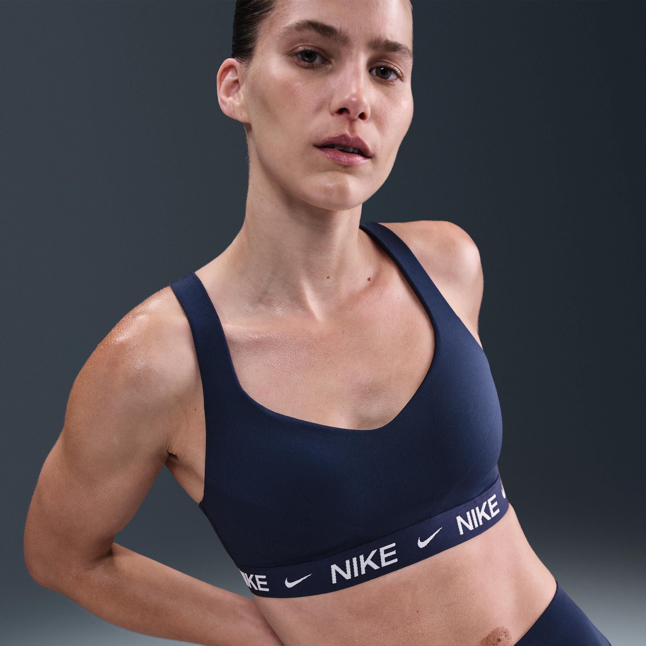 Nike Womens Indy High Support Padded Adjustable Sports Bra | FD1068-410 Product Image